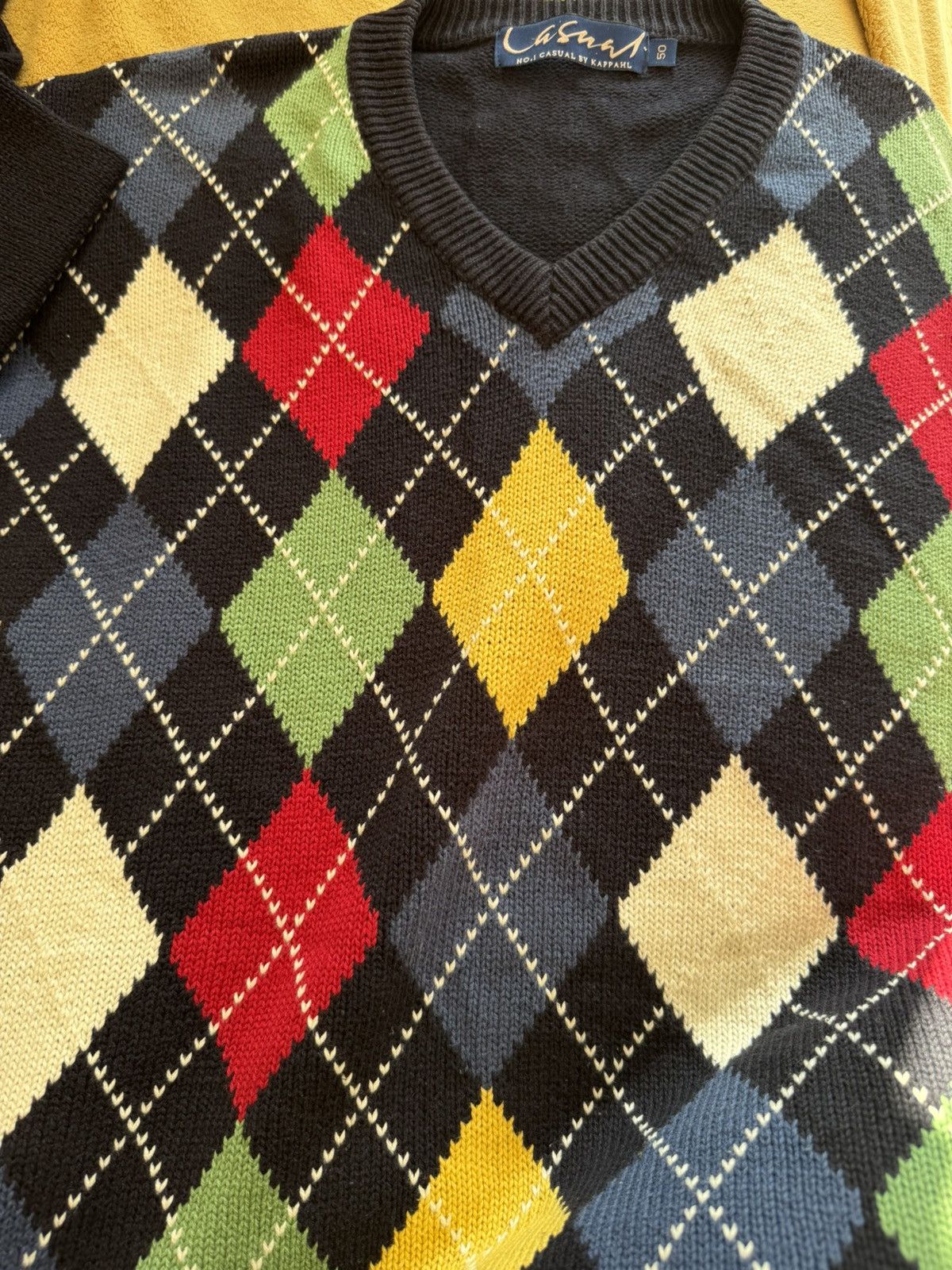 Vintage RARE KAPPAHL CASUAL VINTAGE WOOL SWEATER Size US L / EU 52-54 / 3 - 4 Thumbnail