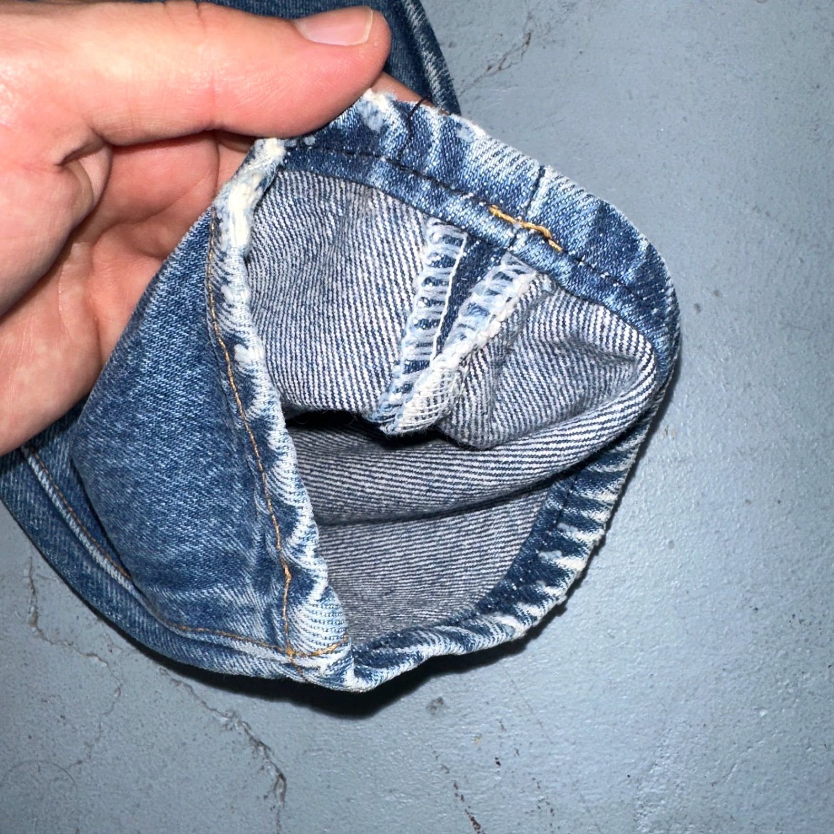 Levi's VINTAGE Levi's 501 Jeans Women 25x27 Blue High Rise Tapered 90s USA Denim Casual Size 42" / US 20 - 4 Thumbnail