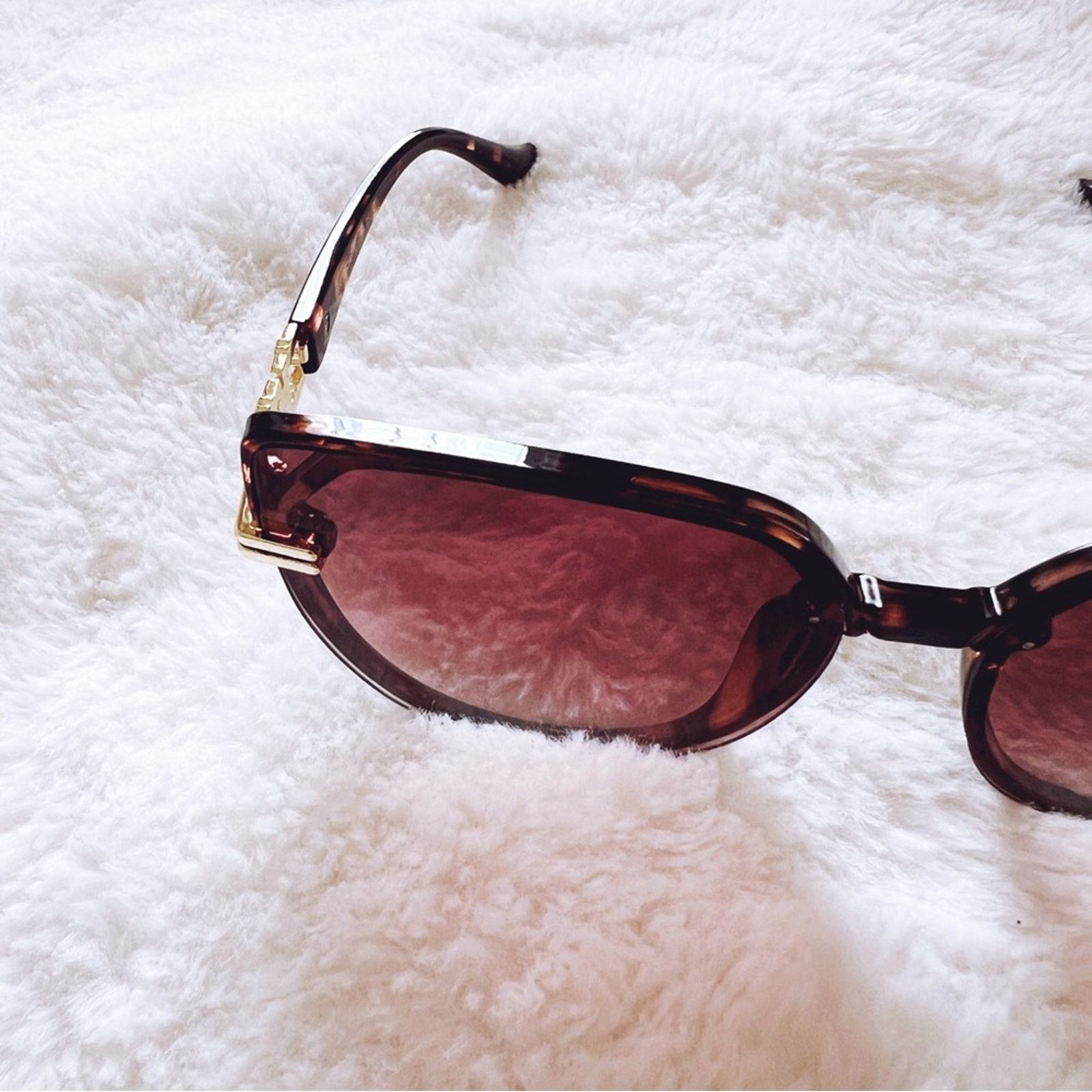 Other Liana Tortoise Brown Sleek Sunglasses Size ONE SIZE - 8 Thumbnail