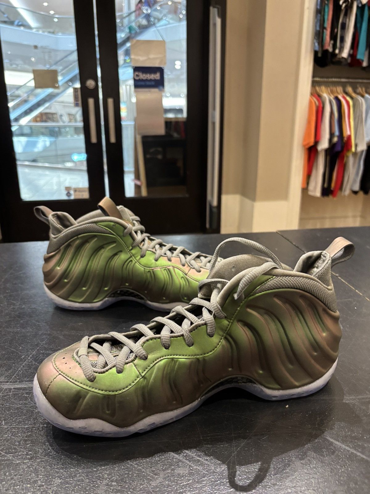 Nike Nike Air Foamposite One Iridescent (Women's) Size US 10.5 / EU 43-44 - 3 Thumbnail