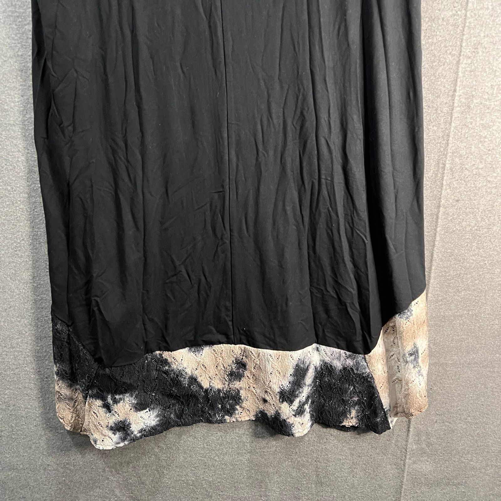 Other LOGO by Lori Goldstein Petite Rayon Dress with Tie-Dye Hem Size S / US 4 / IT 40 - 11 Thumbnail