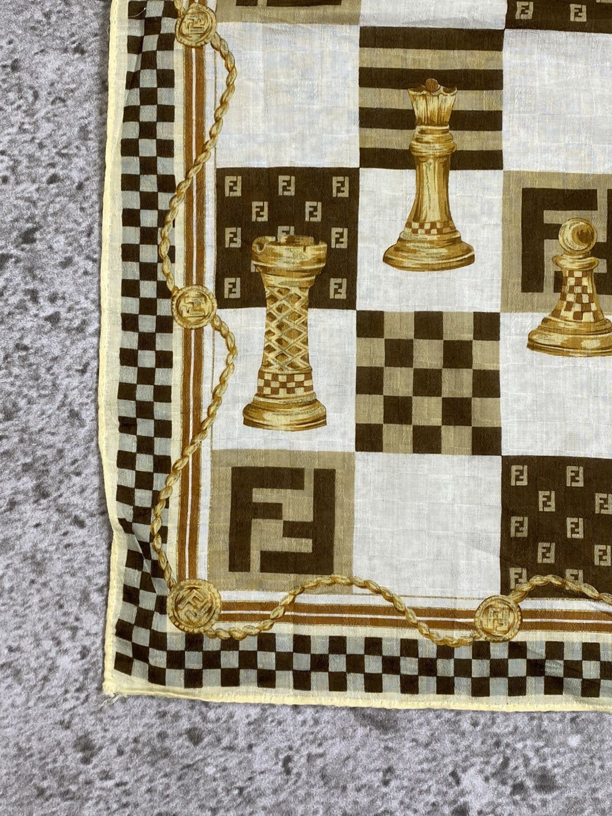 Fendi Fendi Handkerchief / Bandana / Neckerchief Size ONE SIZE - 4 Thumbnail