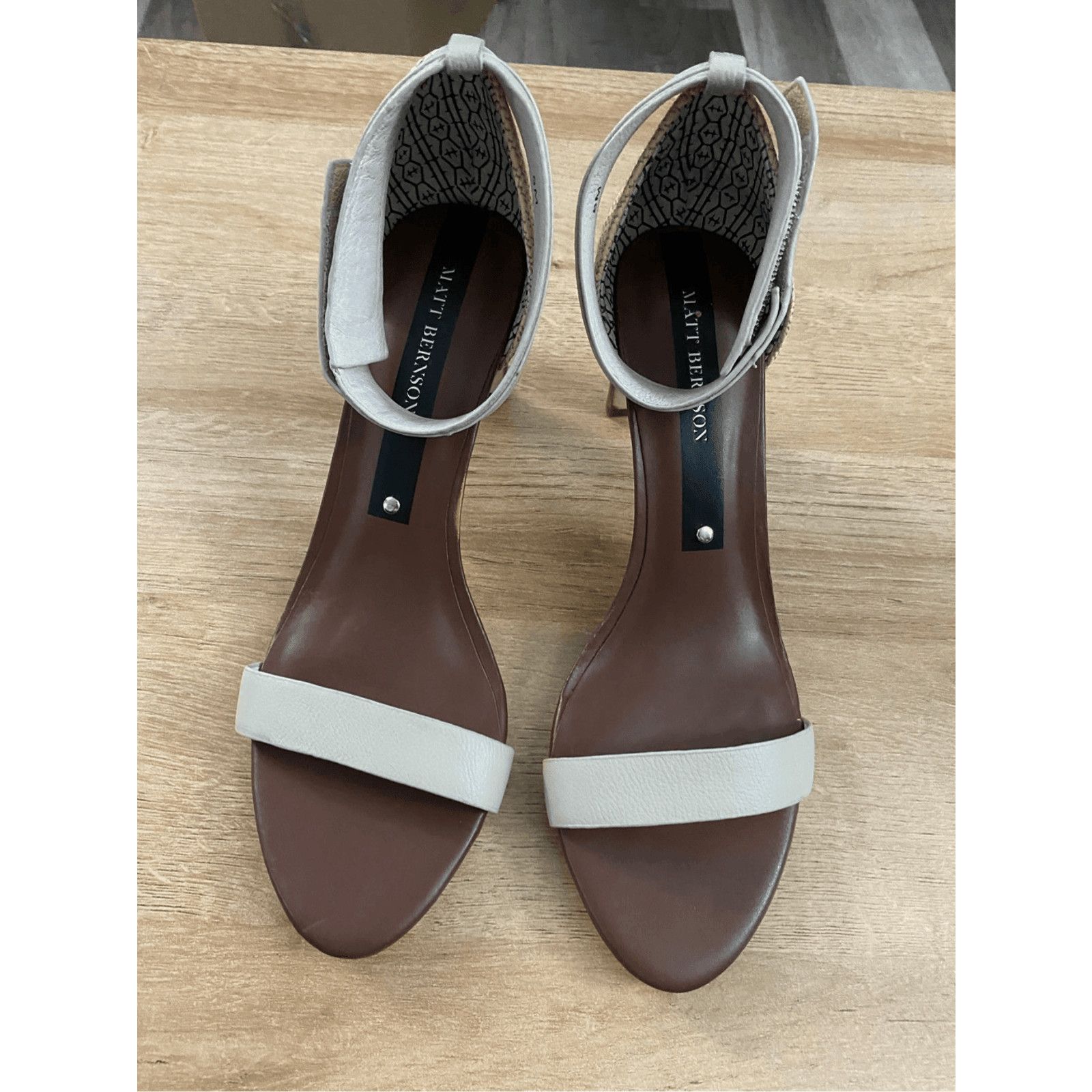 Anthropologie Anthropologie Matt Bernson Heels Raffia Heels, Sz 8, MP $250 Size US 8 / IT 38 - 4 Thumbnail