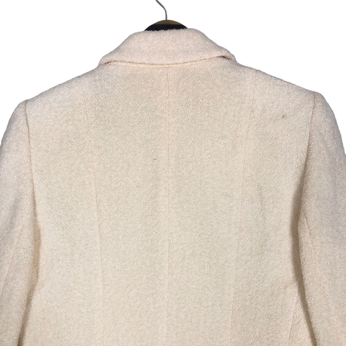 Yves Saint Laurent Yves Saint Laurent Short Coat Wool Light Jacket Luxury Size XS / US 0-2 / IT 36-38 - 12 Thumbnail