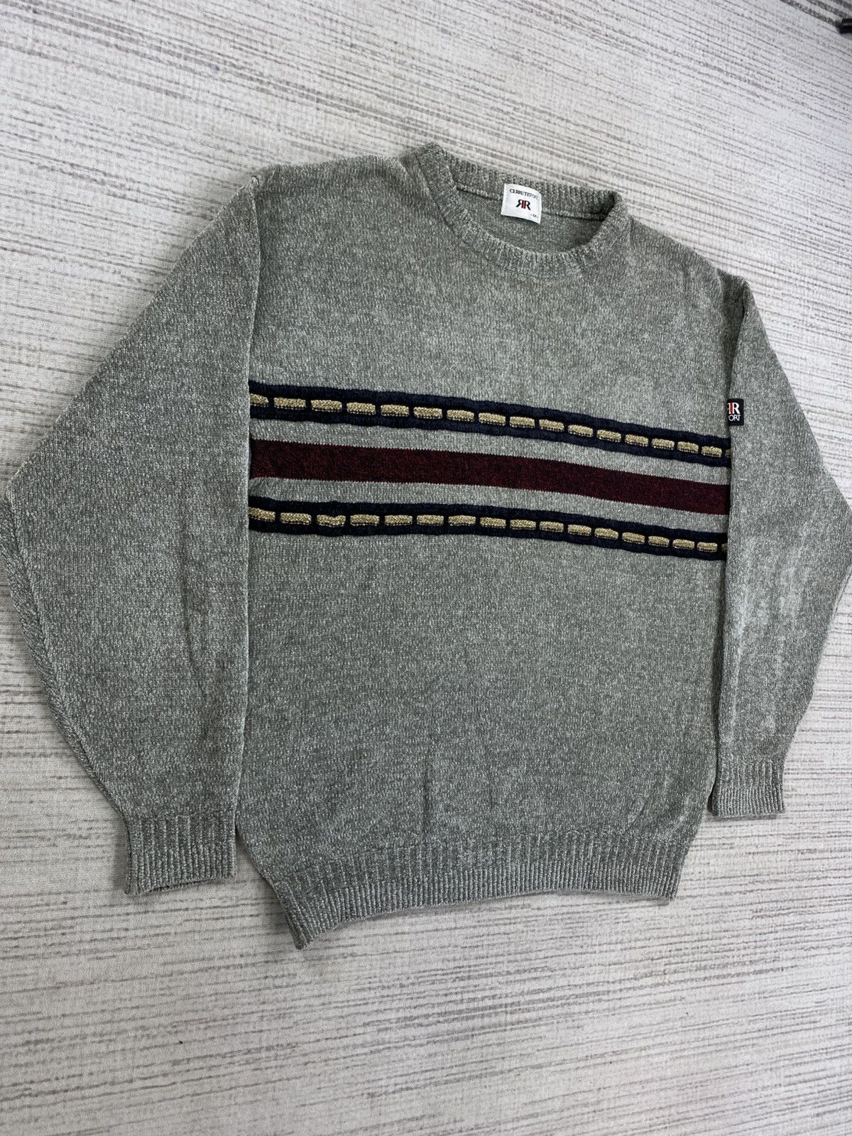 Cerruti 1881 × Japanese Brand × Vintage Vintage Cerruti Sports Embroidery Logo Sweatshirt Size US L / EU 52-54 / 3 - 3 Thumbnail