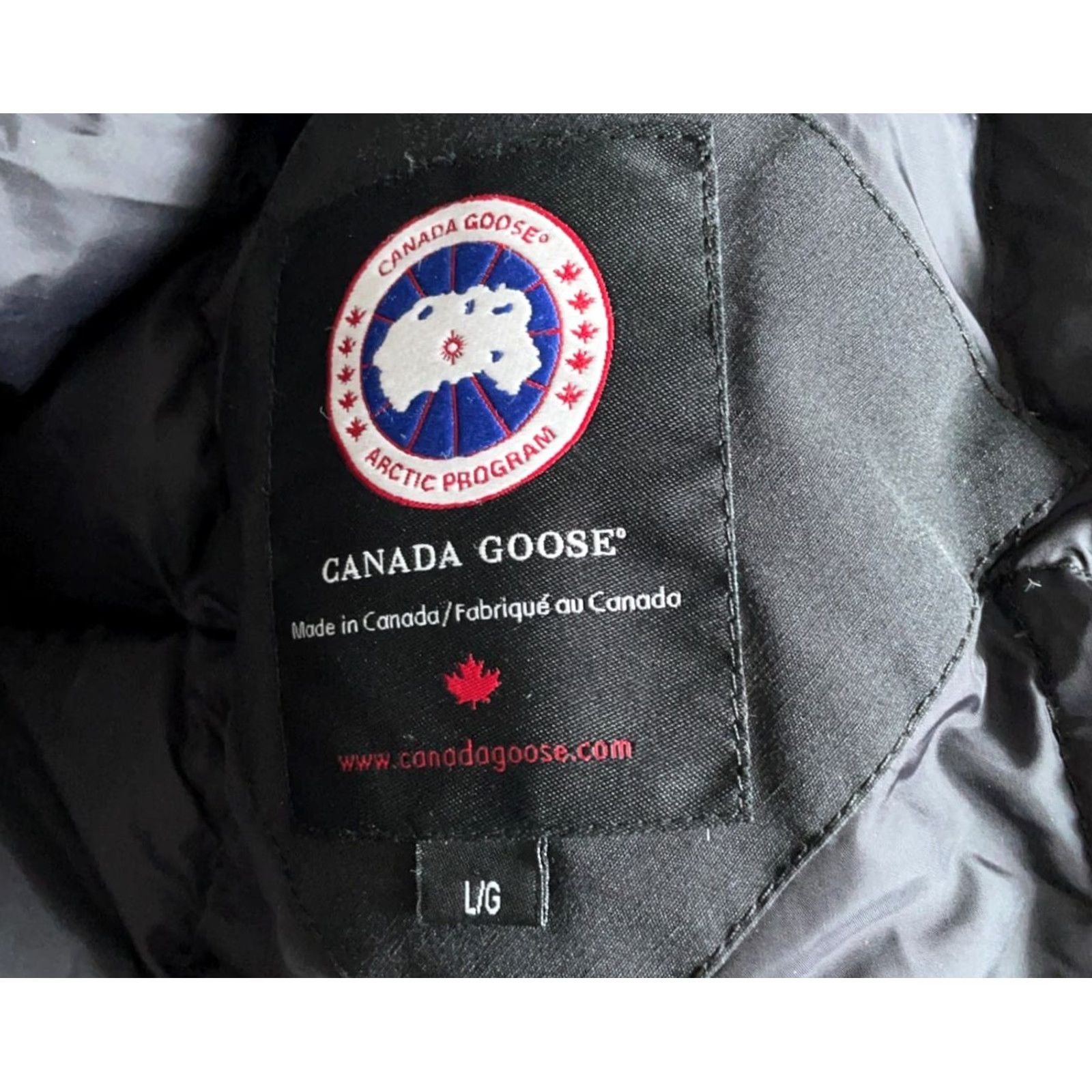 Canada Goose Canada Goose Parka Coat Womens Large Black Down Trillium 6550L Zip Removable Hood Nylon Lining Long Jacket Size L / US 10 / IT 46 - 3 Thumbnail