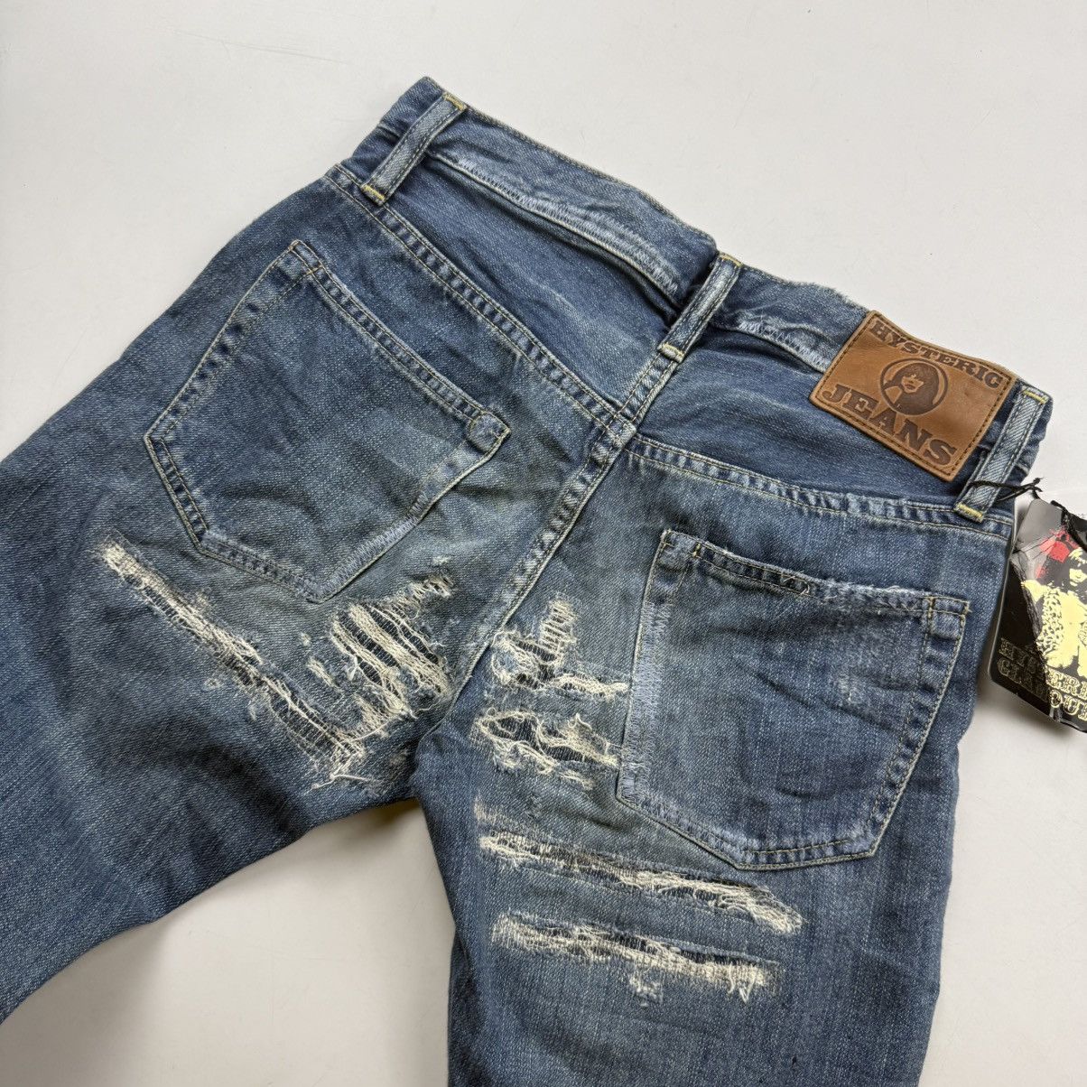 Hysteric Glamour Hysteric Glamour Distressed Denim Jeans Size US 28 / EU 44 - 12 Thumbnail