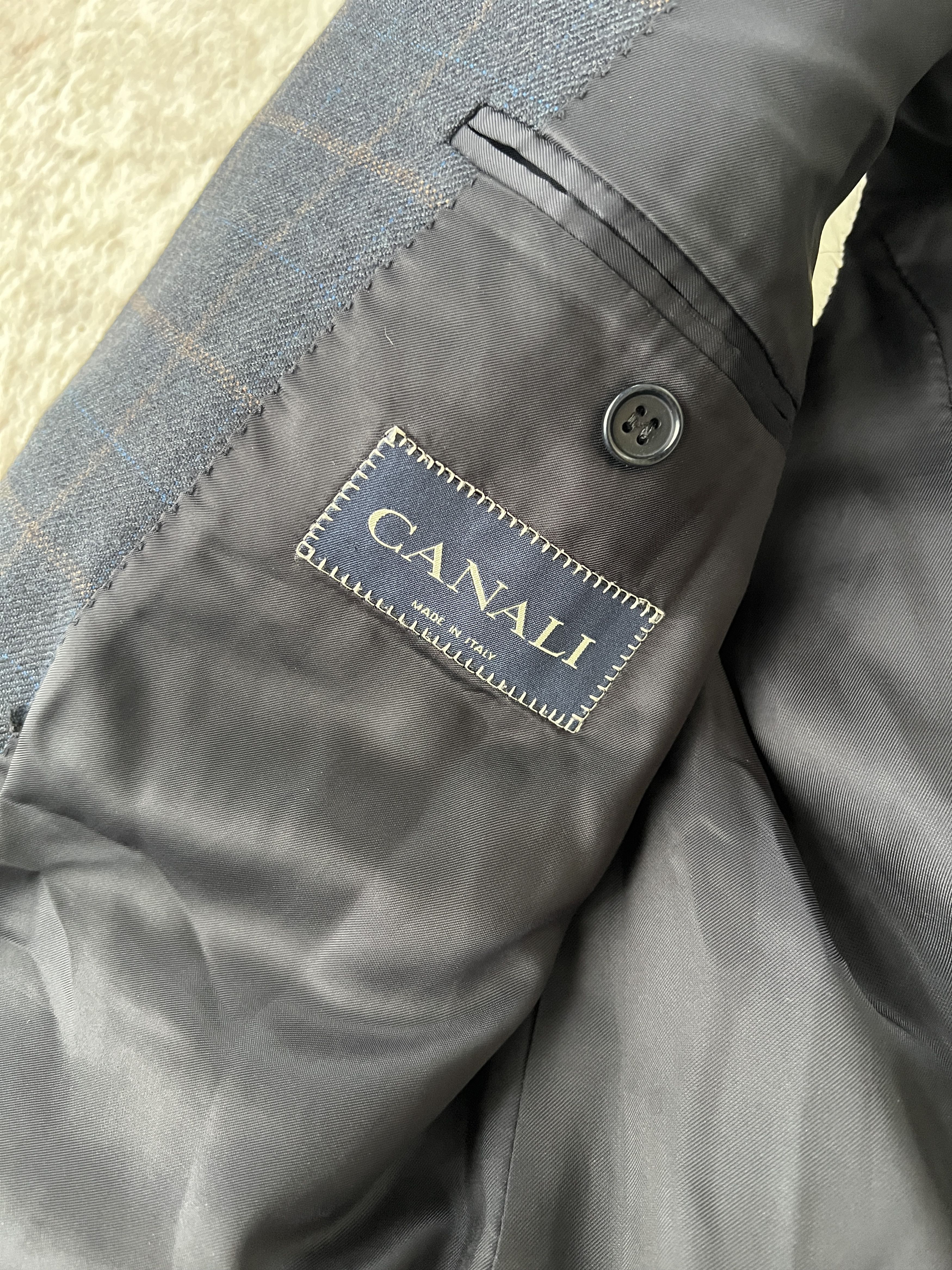 Canali Canali Blazer Size 56 R Size 54R - 5 Thumbnail