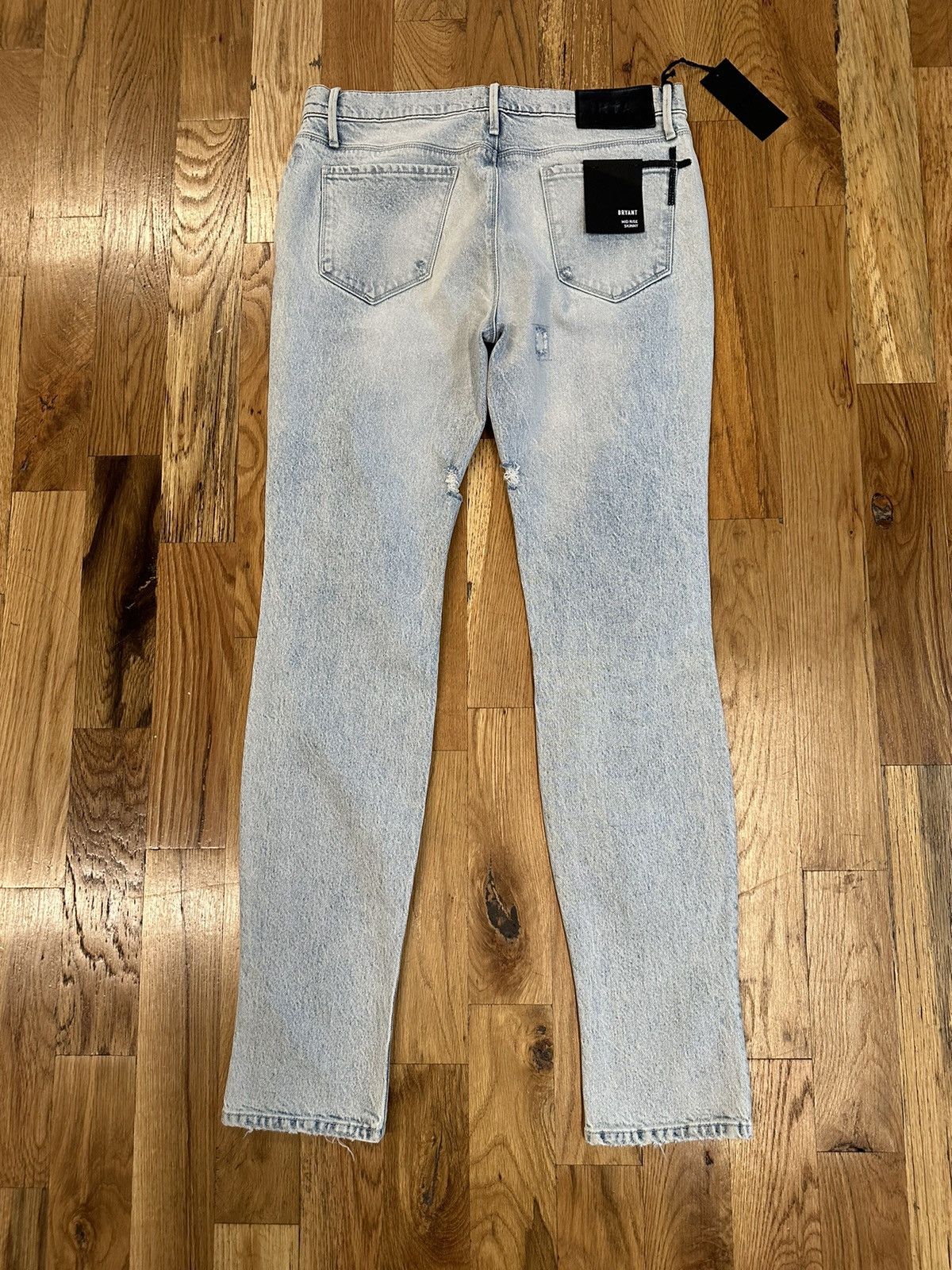 Rta Rta Rest In Peace/Power Blue Denim Jeans Size 34 NEW Size US 34 / EU 50 - 2 Thumbnail