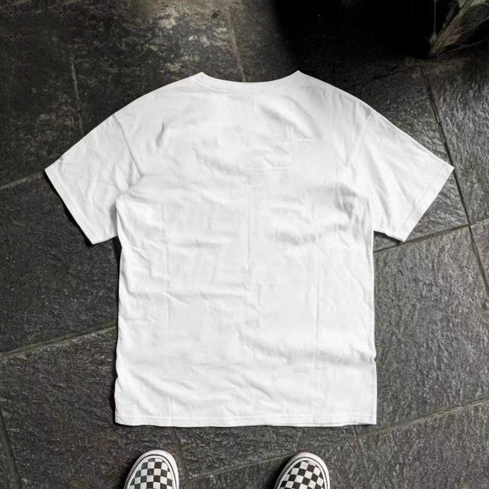 Vintage White retro fun frog print t-shirt Size US M / EU 48-50 / 2 - 2 Thumbnail