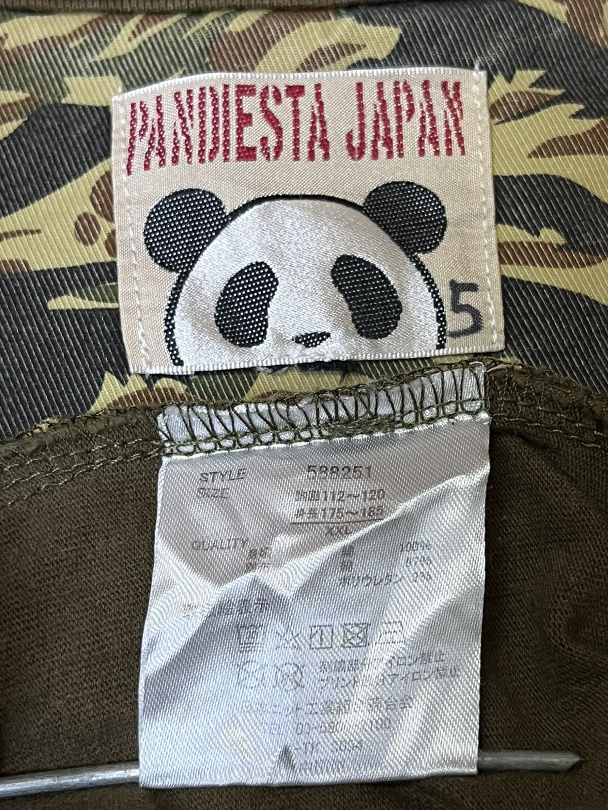 Japanese Brand JAPANESE BRAND PANDIESTA JAPAN POCKET ARMY T SHIRT Size US XL / EU 56 / 4 - 11 Thumbnail