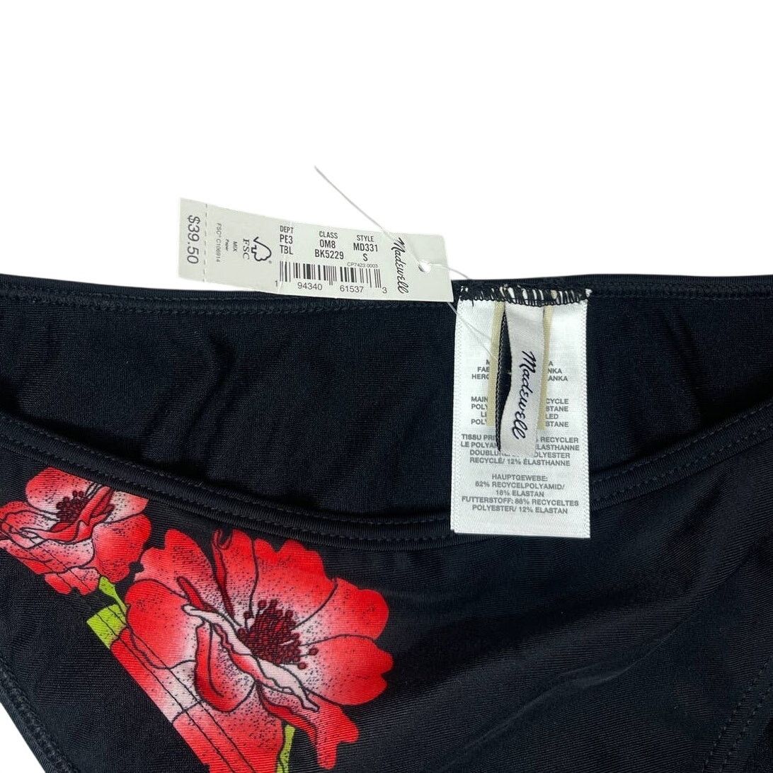 Madewell NWT Madewell Black Bikini Bottoms Women's Size Small Size S / US 4 / IT 40 - 2 Thumbnail