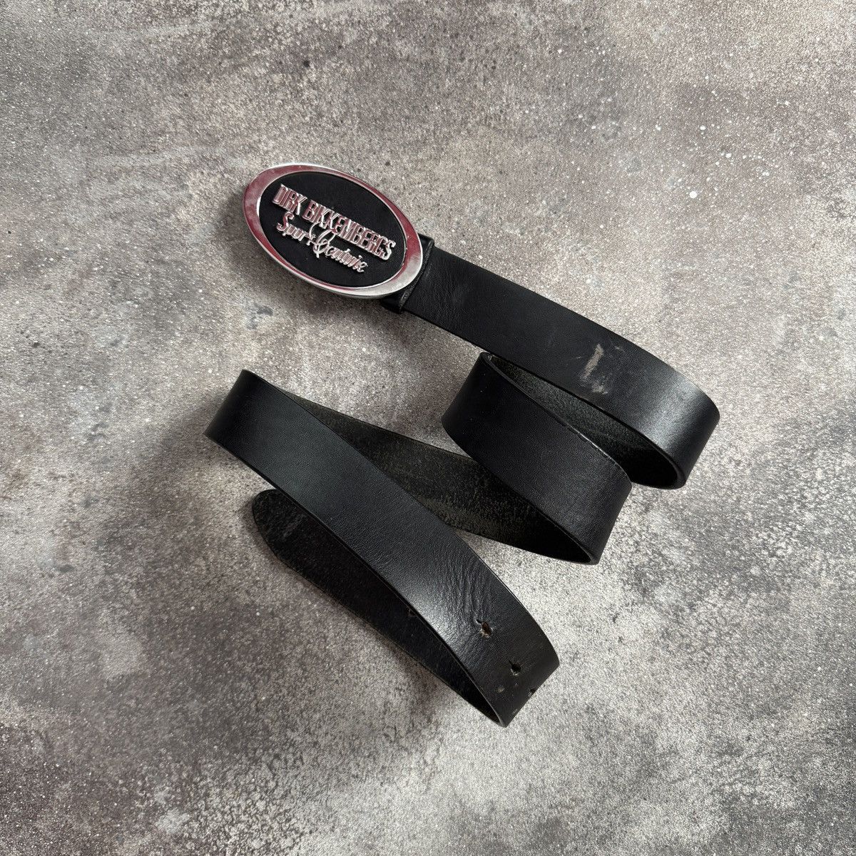 Dirk Bikkembergs Dirk Bikkembergs Sport Couture Vintage Archive Leather Belt Size ONE SIZE - 4 Thumbnail