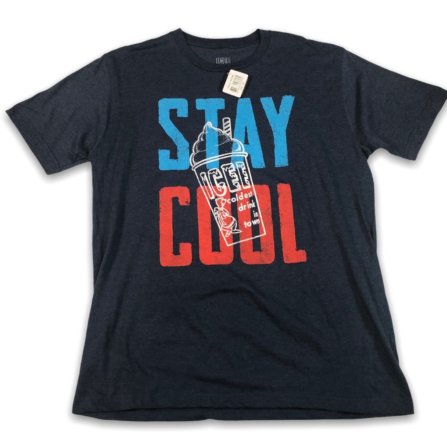 Other ICEE Stay Cool Polar Bear Graphic Tee Shirt Slushy Spell Out Size US XXL / EU 58 / 5 - 1 Thumbnail
