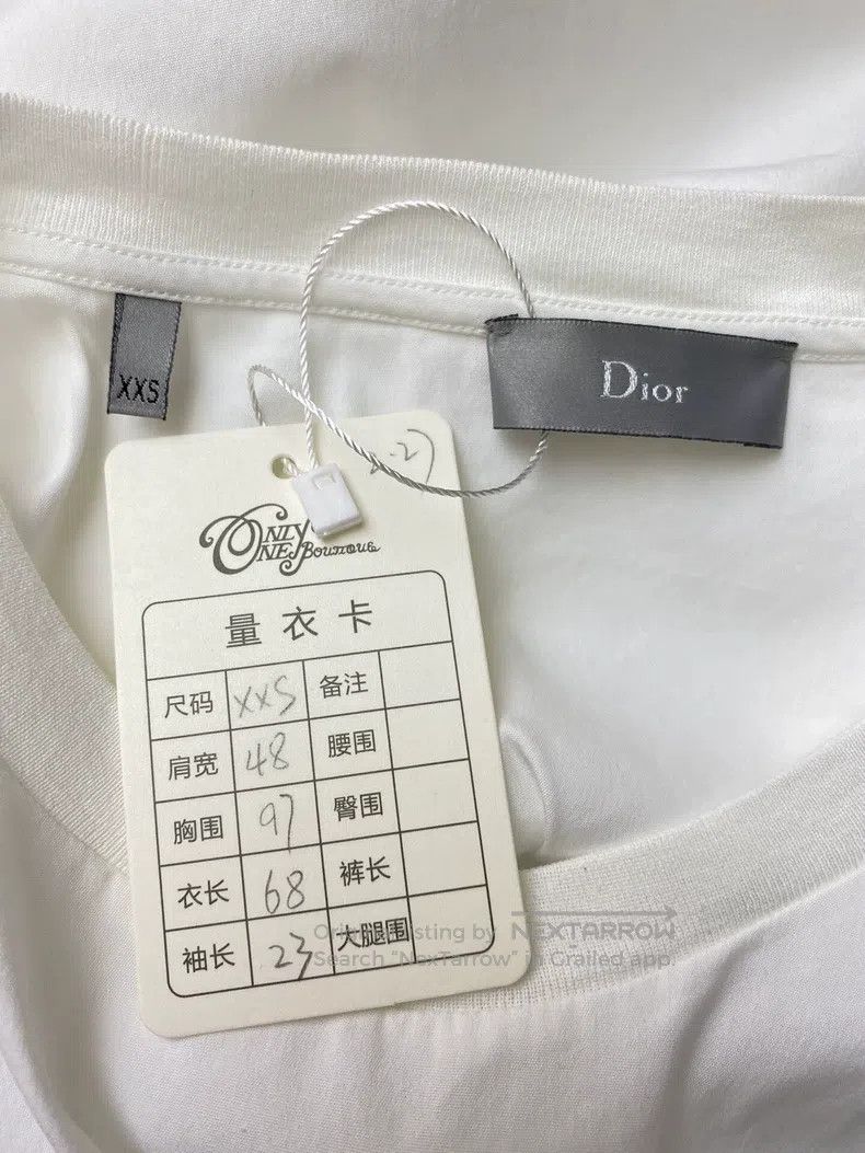 Dior Dior Little Bee White Short Sleeve T-shirt Size US XXS / EU 40 - 4 Thumbnail