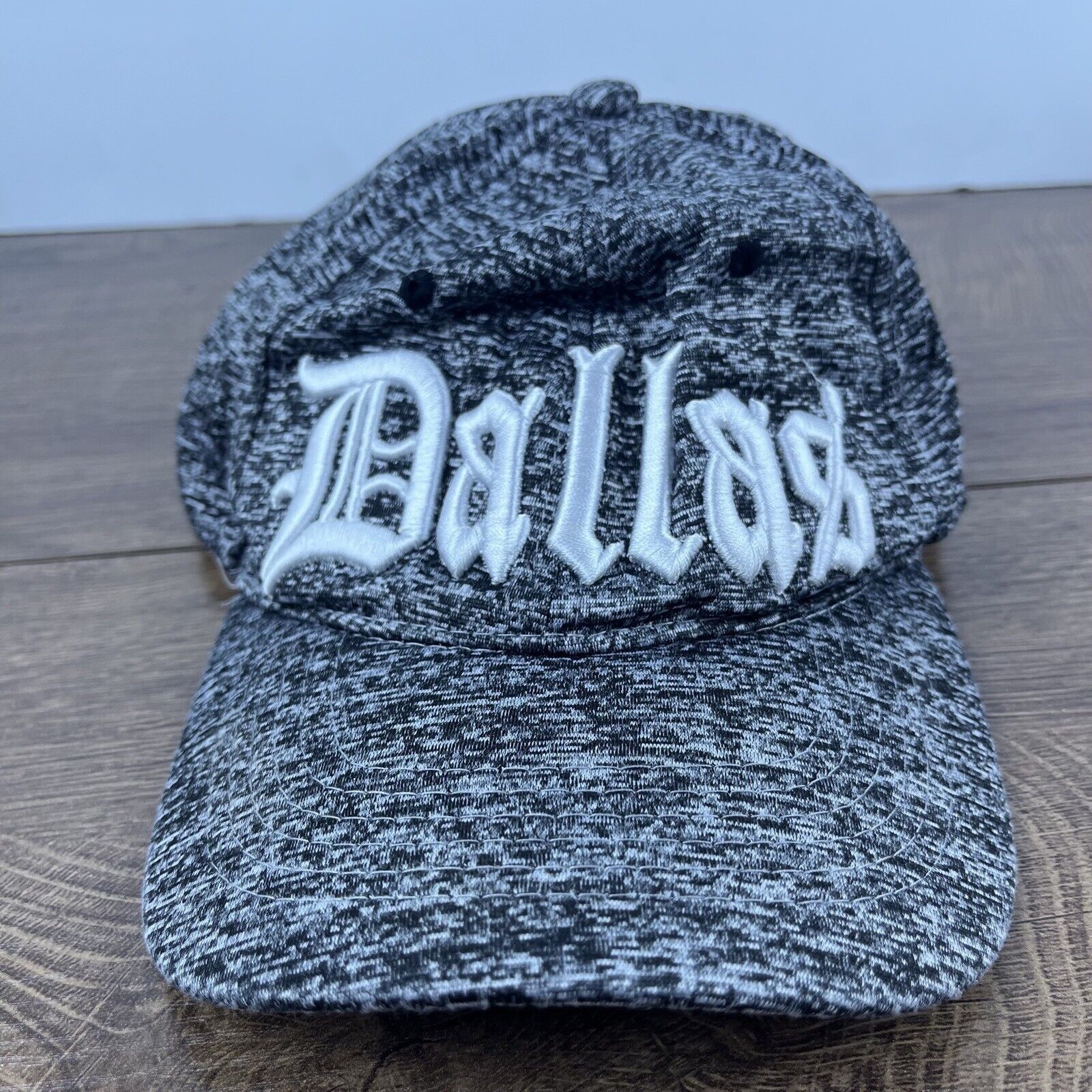 Other Dallas Gray Hat Dallas Cap Hat Gray Adjustable Hat Gray Adul Size ONE SIZE - 2 Thumbnail