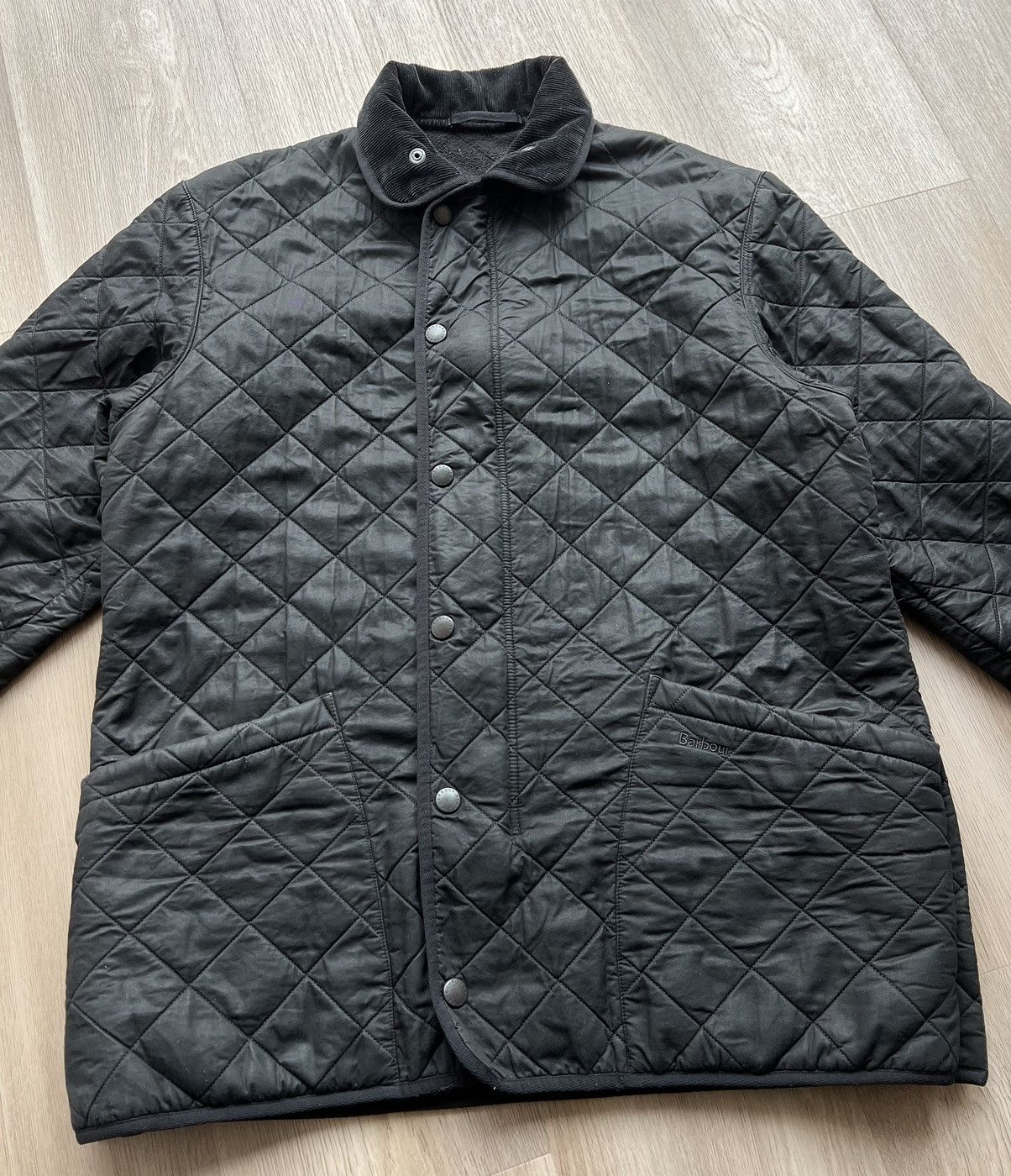 Vintage 90s Barbour Us authentic D70 Duracotton Quilt Jacket