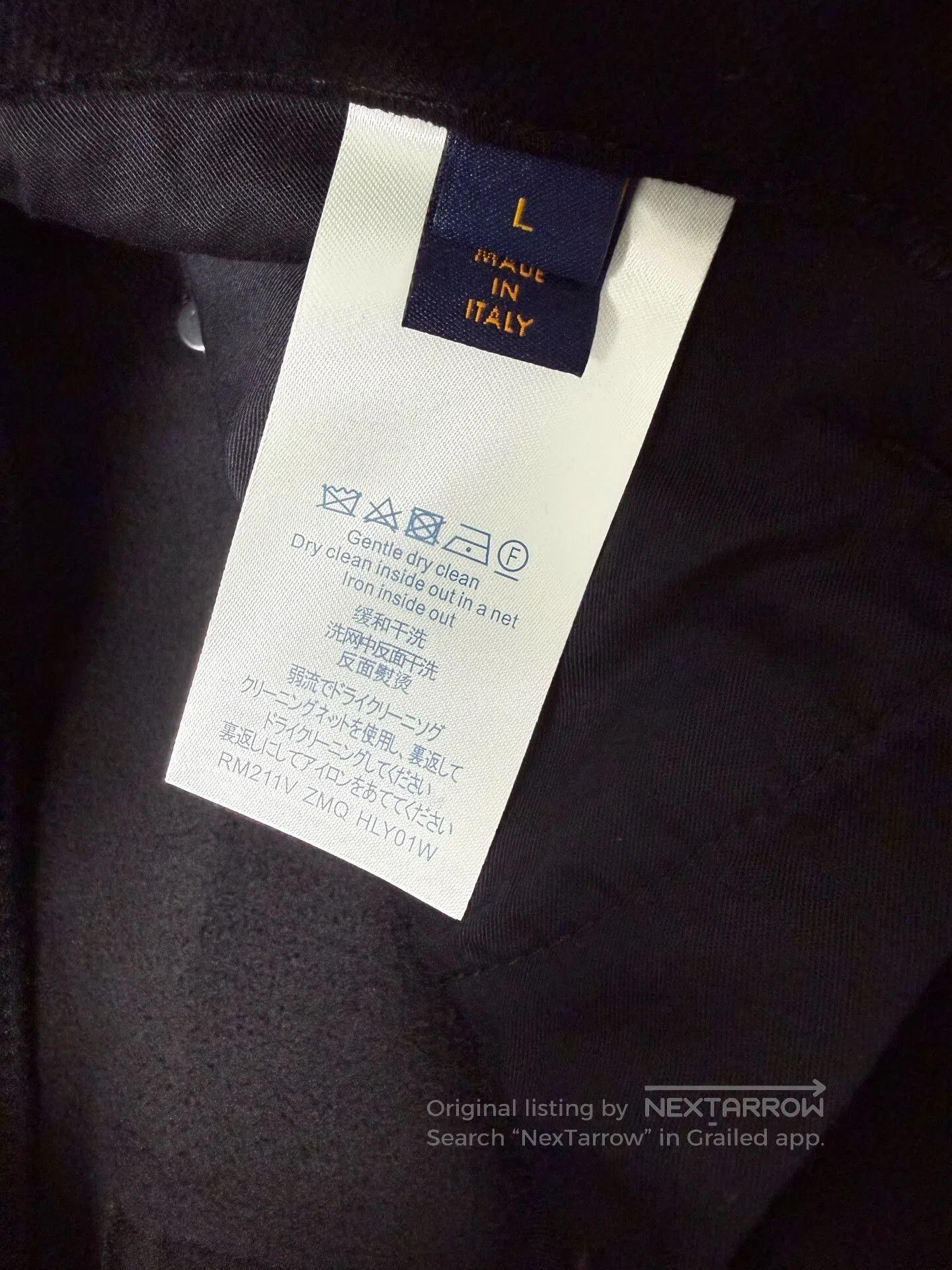 Louis Vuitton Lv Black Jeans. Size 41" - 8 Thumbnail
