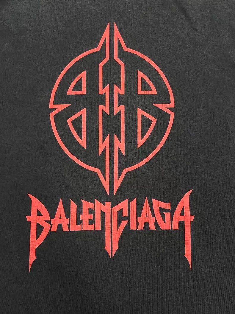 Balenciaga Balenciaga Graphic printed short sleeve T-shirt Size US M / EU 48-50 / 2 - 3 Thumbnail