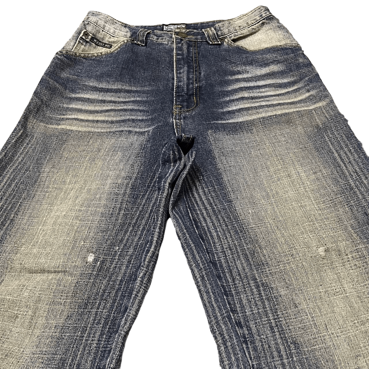 Japanese Brand Vintage Wu Day Wei Denim Jeans Size US 28 / EU 44 - 4 Thumbnail