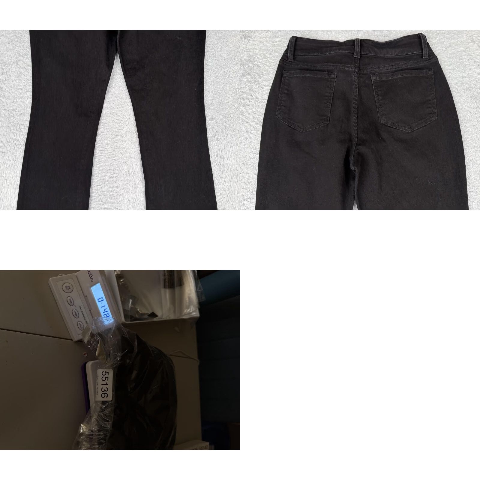 Vintage Nobo Jeans Juniors 5 Bootcut Dark Wash Mid Rise Stretch Denim Pants 5-Pocket Black Women's Size 27" / US 4 / IT 40 - 10 Thumbnail