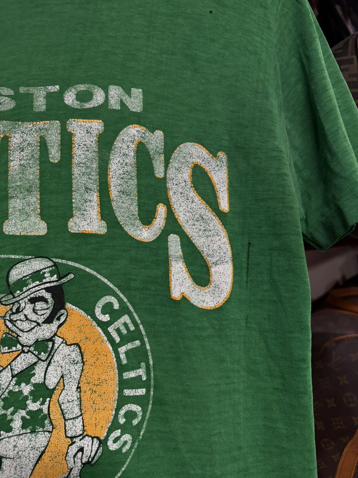 Vintage Vintage 89’s Boston Celtics T-Shirt Single Stitch Size Med Size US M / EU 48-50 / 2 - 5 Thumbnail