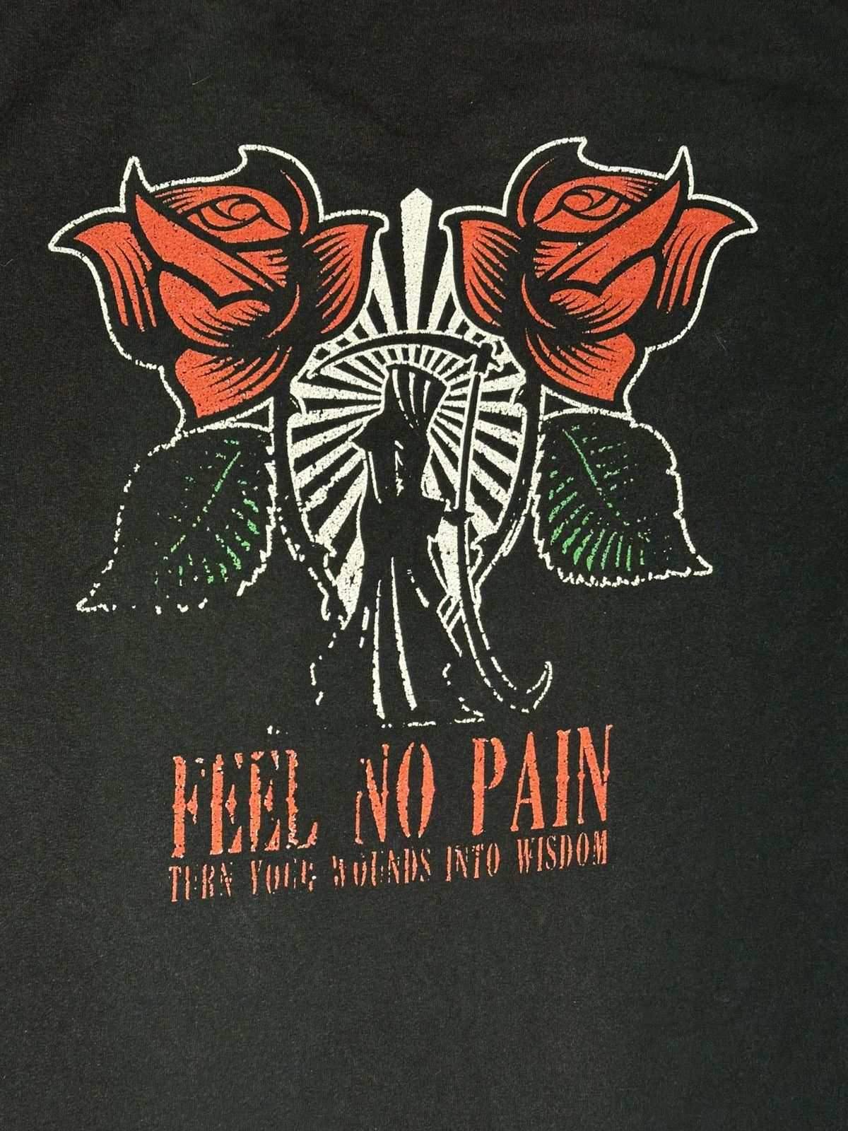 Empyre Empire Reaper and Red Rose Design On The Back Tshirt Size US L / EU 52-54 / 3 - 7 Thumbnail