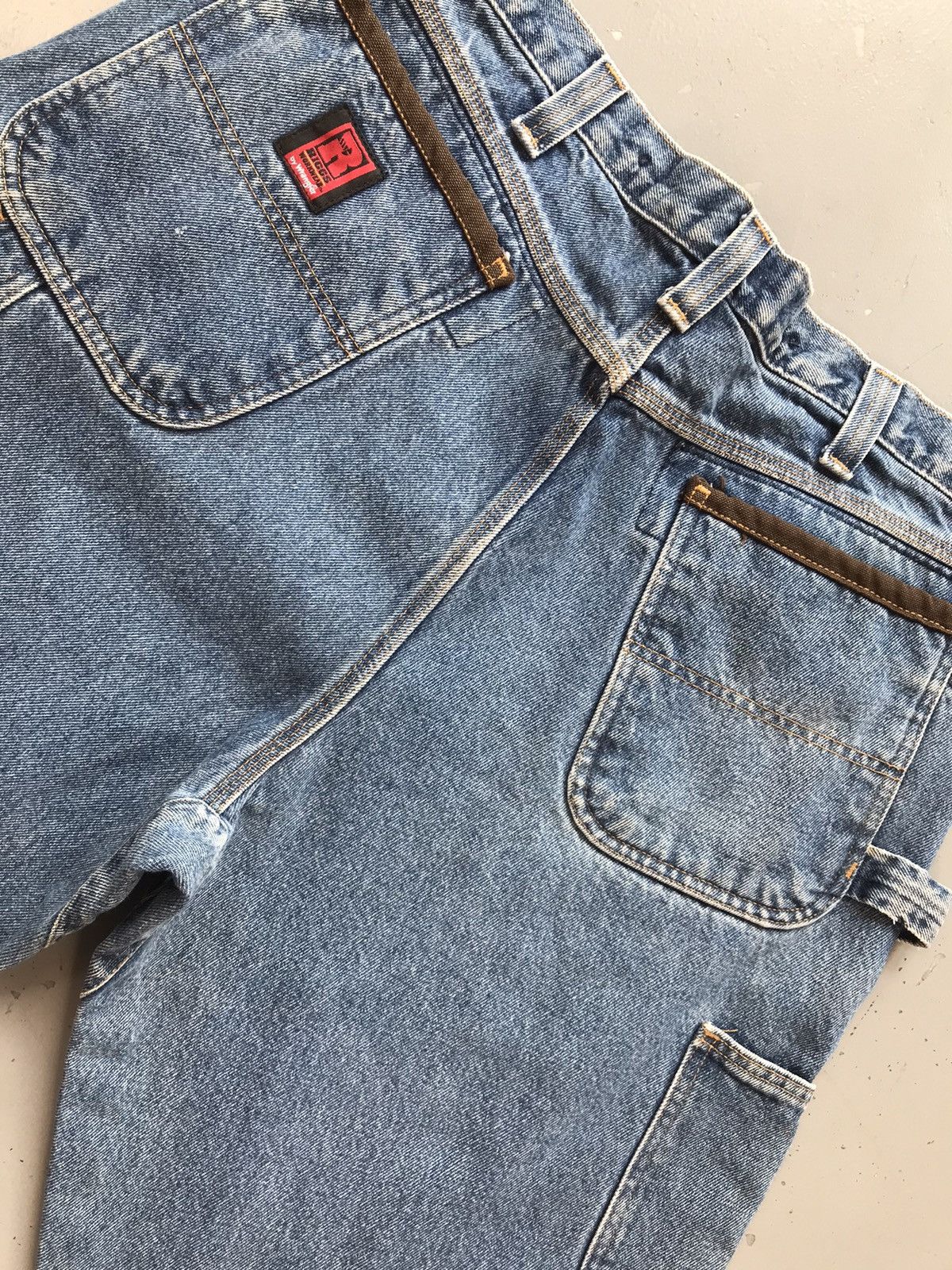 JNCO × Southpole × Vintage Vintage wrangler wrigs denim double knee denim Size US 40 / EU 56 - 14 Thumbnail