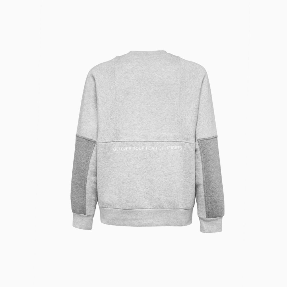 Nike Nike Air crew neck sweatshirt M gray light M Size US M / EU 48-50 / 2 - 2 Thumbnail