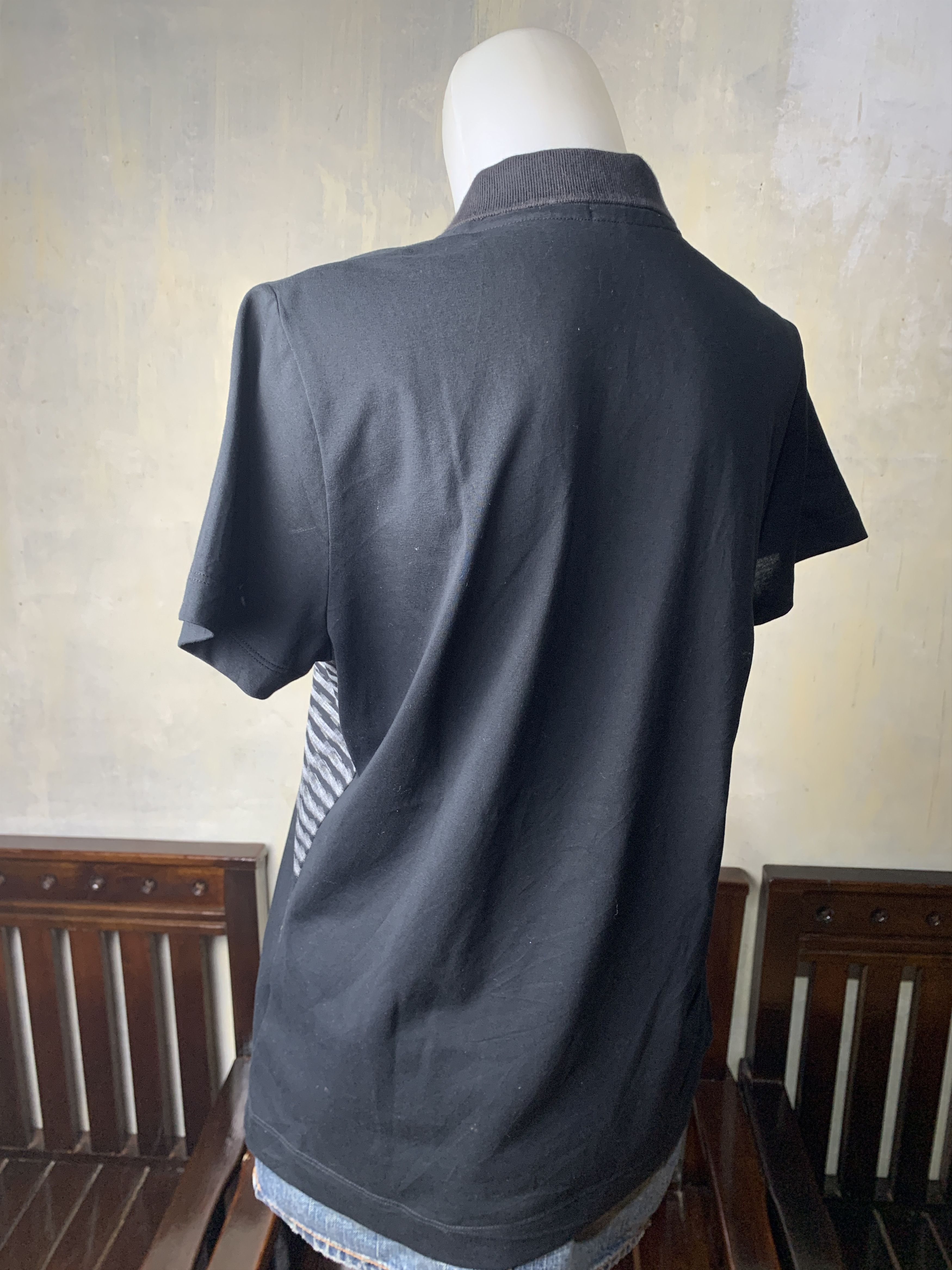 Calvin Klein Calvin Klein Golf Black Focus Blur Polo (L) Size L / US 10 / IT 46 - 3 Thumbnail