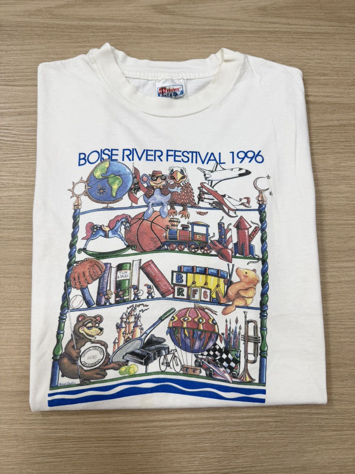 Other Vintage 90s tee Size US XL / EU 56 / 4 - 1 Thumbnail