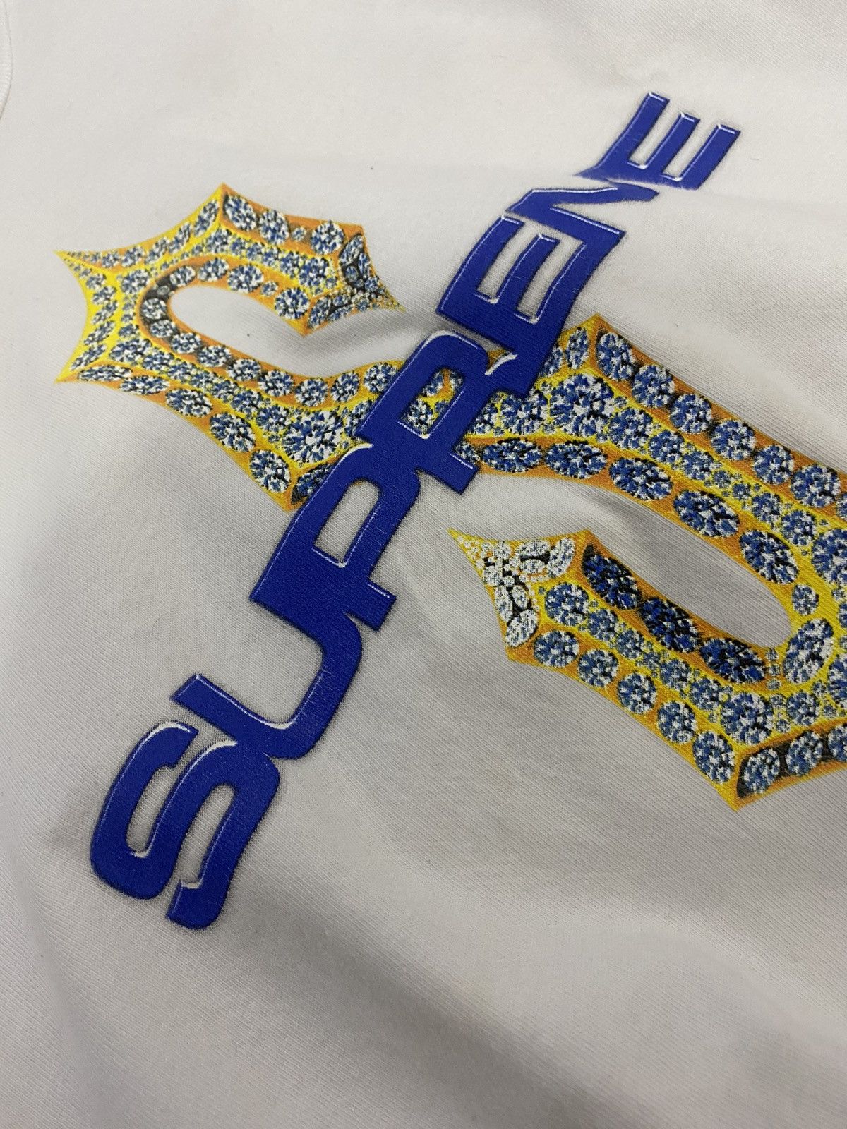 Supreme Supreme Diamond tshirt Size US M / EU 48-50 / 2 - 2 Thumbnail
