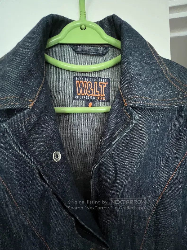 Walter Van Beirendonck Walter Van Beirendonck Denim Duster Coat with Tailored Cut Size US XS / EU 42 / 0 - 3 Thumbnail