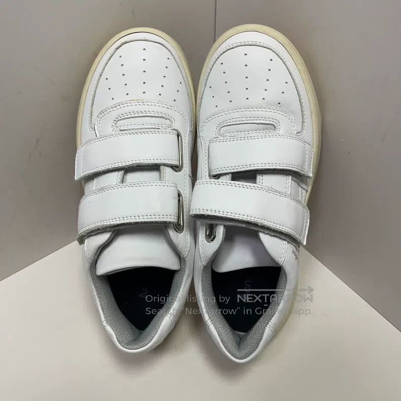 Acne Studios Acne Studios Leather Velcro laced casual sneakers Size US 4.5 / IT 34.5 - 4 Thumbnail