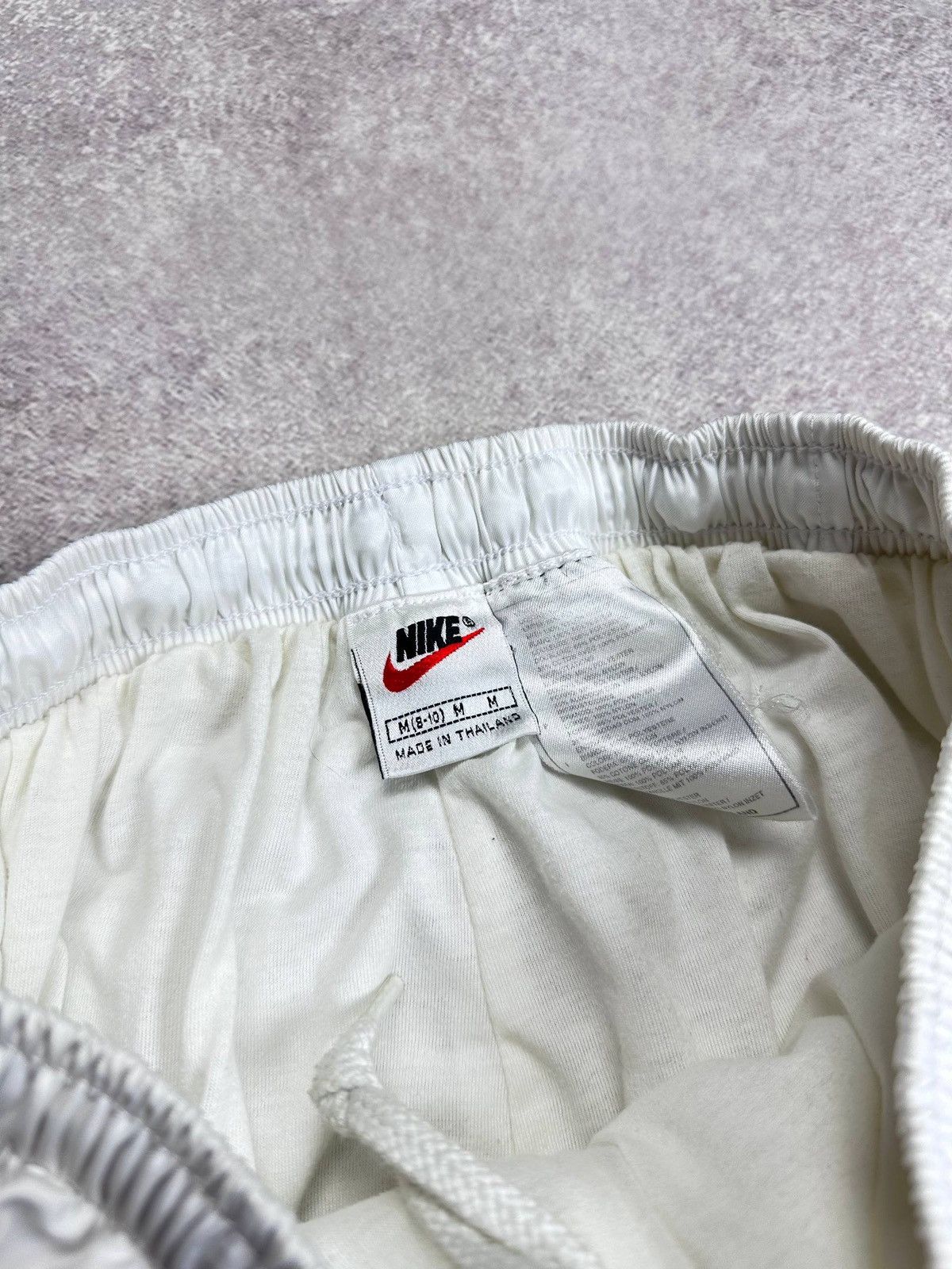 Nike Vintage Nike Y2K White Nylon Track Pants M Size US 30 / EU 46 - 3 Thumbnail