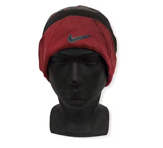 image of Hats x Nike Vintage Nike Swoosh Logo Beanie Hat, Men's