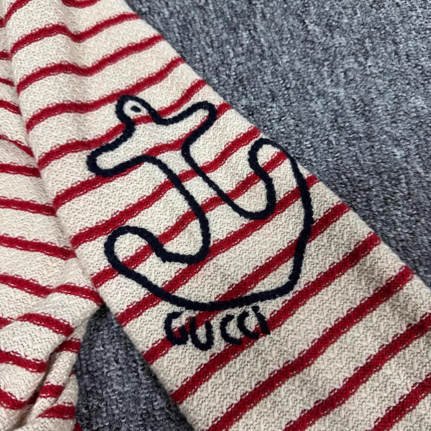 Gucci Gucci Striped Anchor Knit Sweater M 99 New Size M / US 6-8 / IT 42-44 - 7 Thumbnail