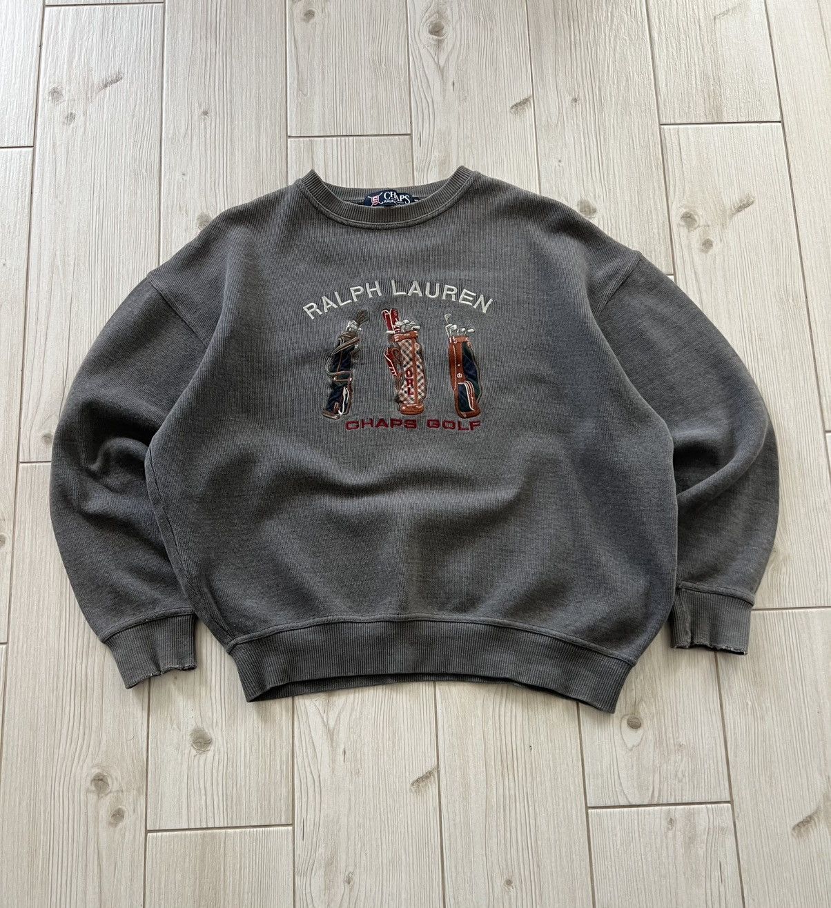 Chaps Ralph Lauren VTG Chaps RL Golf Sweatshirt Embroidery Logo Pullover USA Size US M / EU 48-50 / 2 - 5 Thumbnail