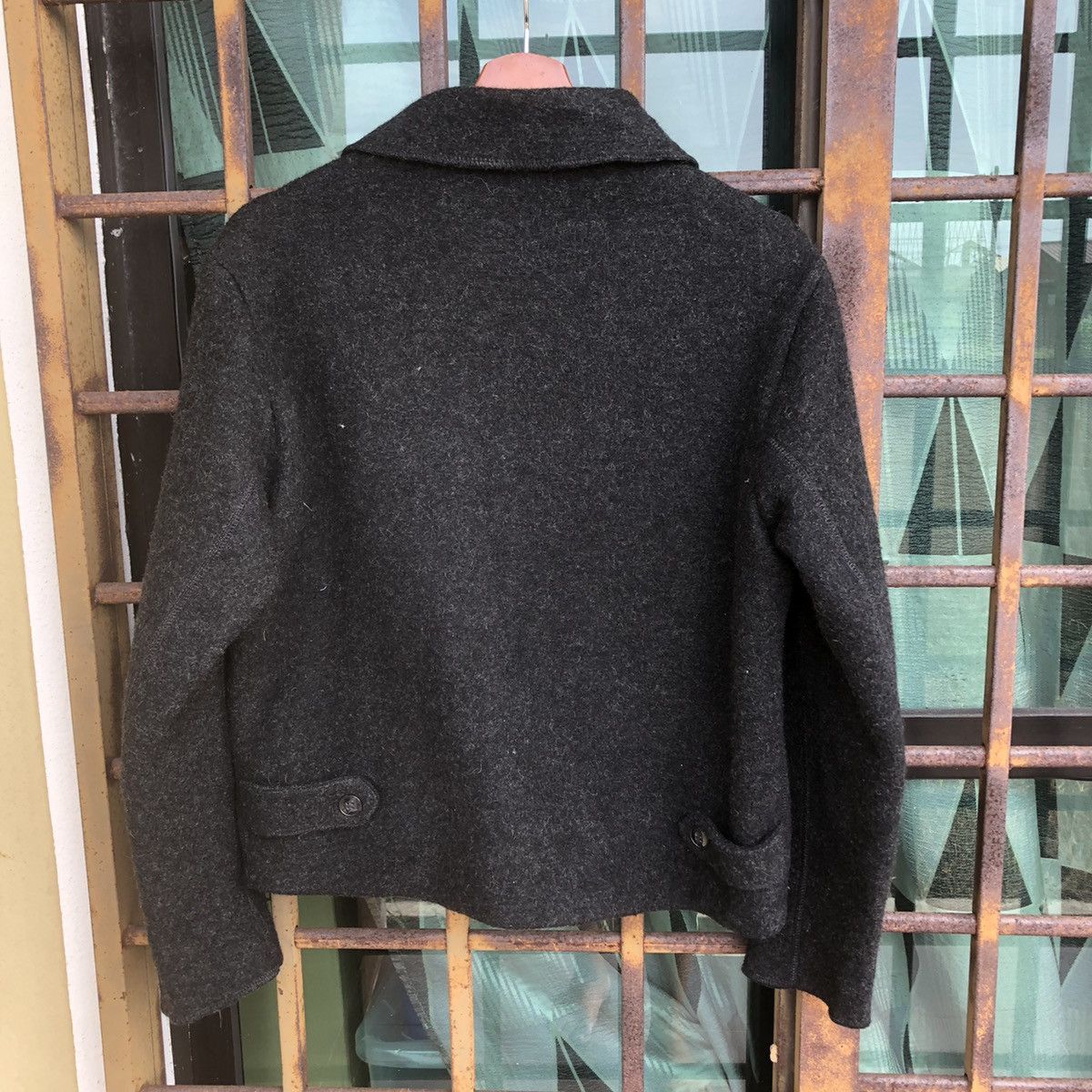 agnes b. Agnes B Laine Wool Zipper Jacket Size XS / US 0-2 / IT 36-38 - 5 Thumbnail