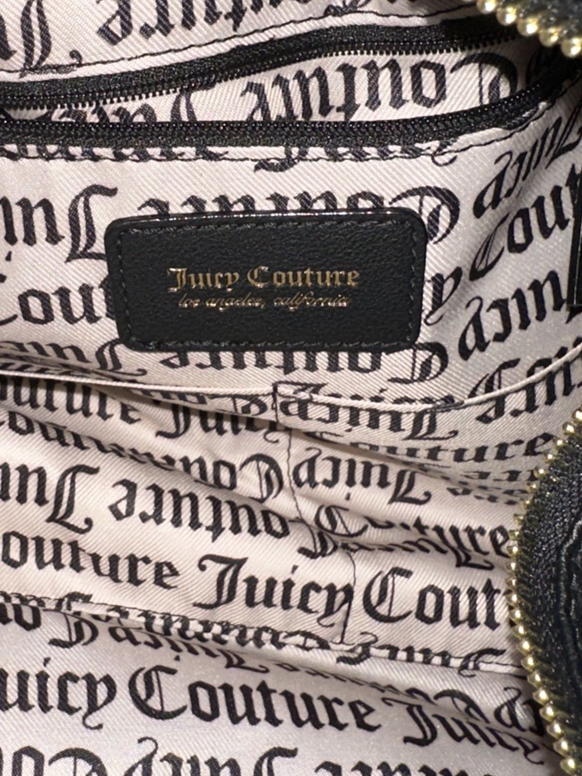 Juicy Couture Juicy Couture Embossed Hearts Weekender Duffle Bag FLAW Size ONE SIZE - 6 Thumbnail