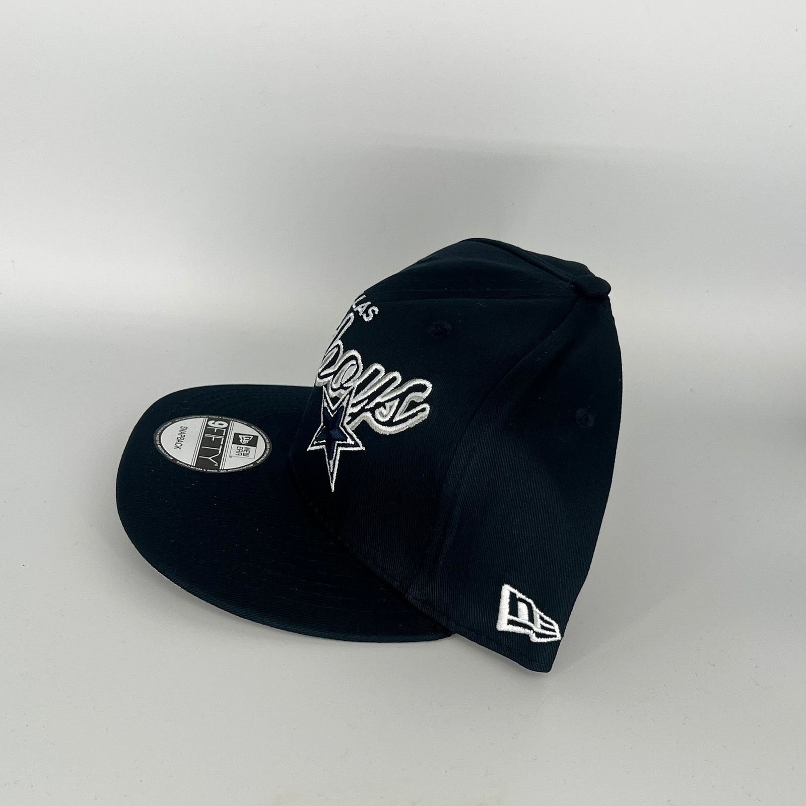 New Era Navy Dallas Cowboy 50 Star Side Patch New Era NFL 9Fifty Size ONE SIZE - 3 Thumbnail