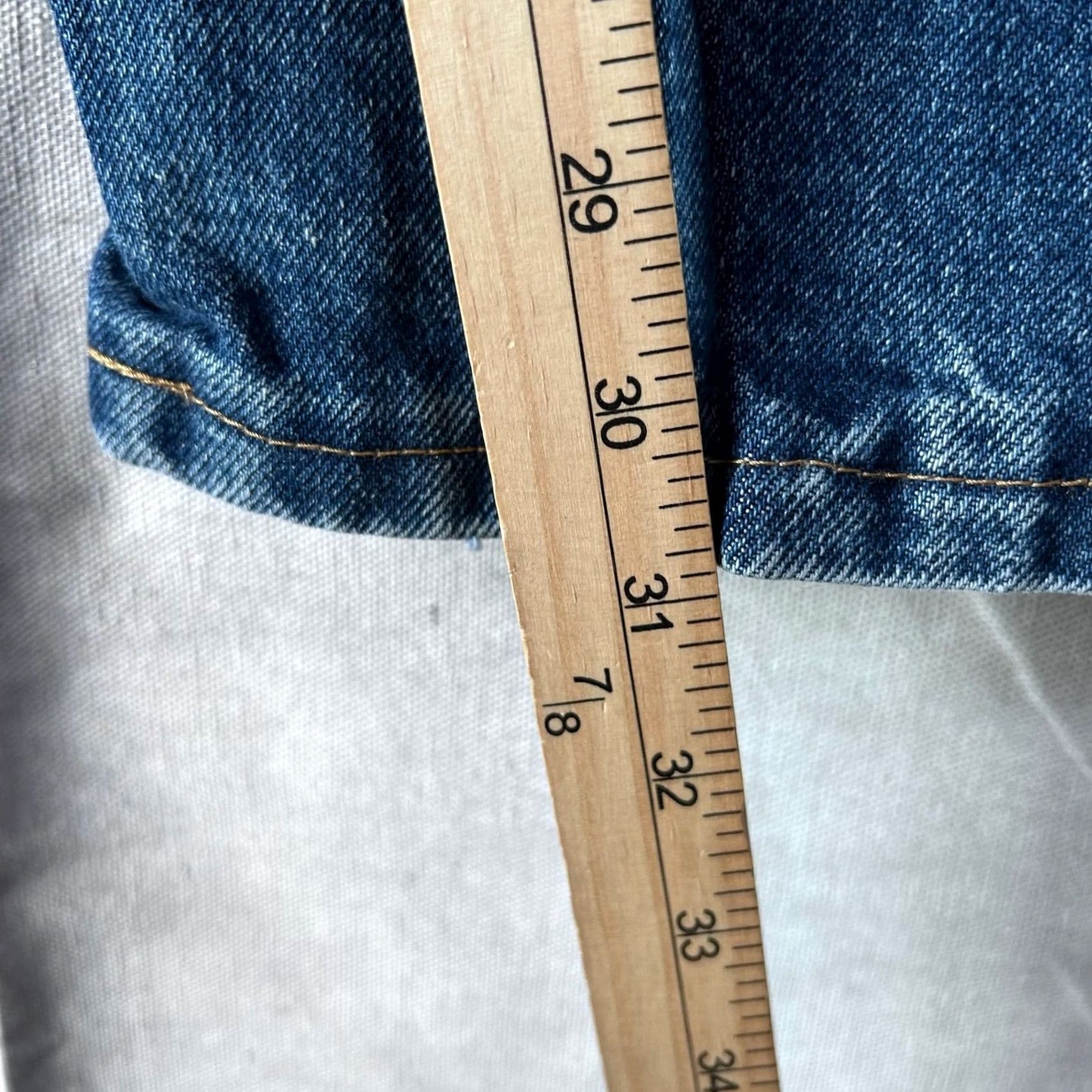 Denime Tyndale Flame-Resistant Denim Jeans Mens 34x32 Blue Straight 5-Pocket Cotton Denim United States 1230T Size US 34 / EU 50 - 7 Thumbnail