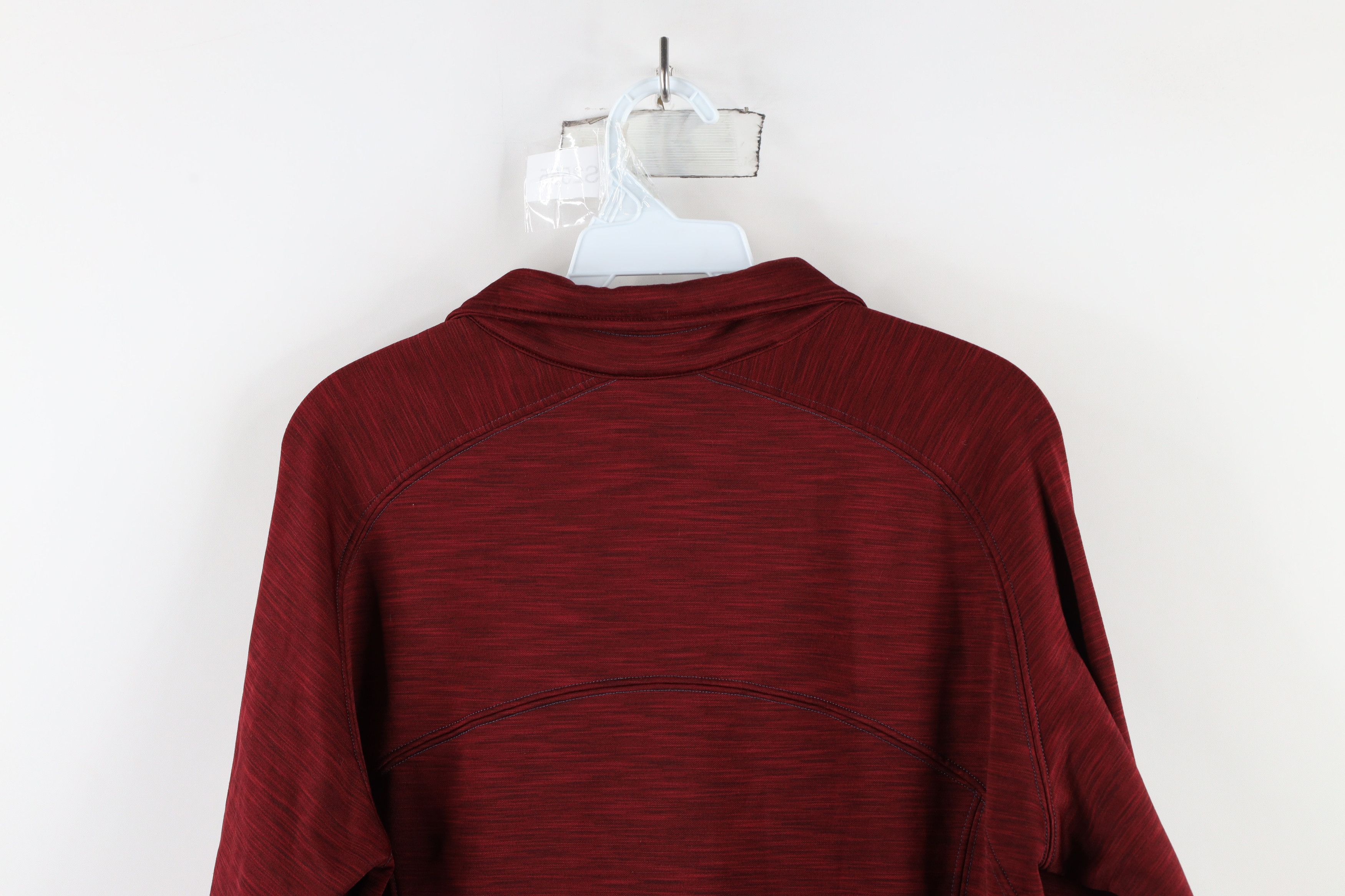 Ariat × Vintage Ariat Tek Series Spell Out Half Zip Pullover Sweatshirt Red Size L / US 10 / IT 46 - 12 Thumbnail