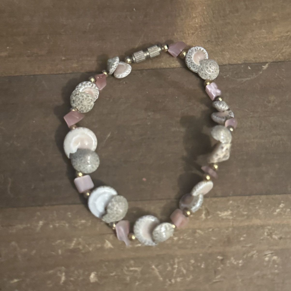 Vintage Vintage mini shells necklace and bracelet set Size ONE SIZE - 3 Thumbnail