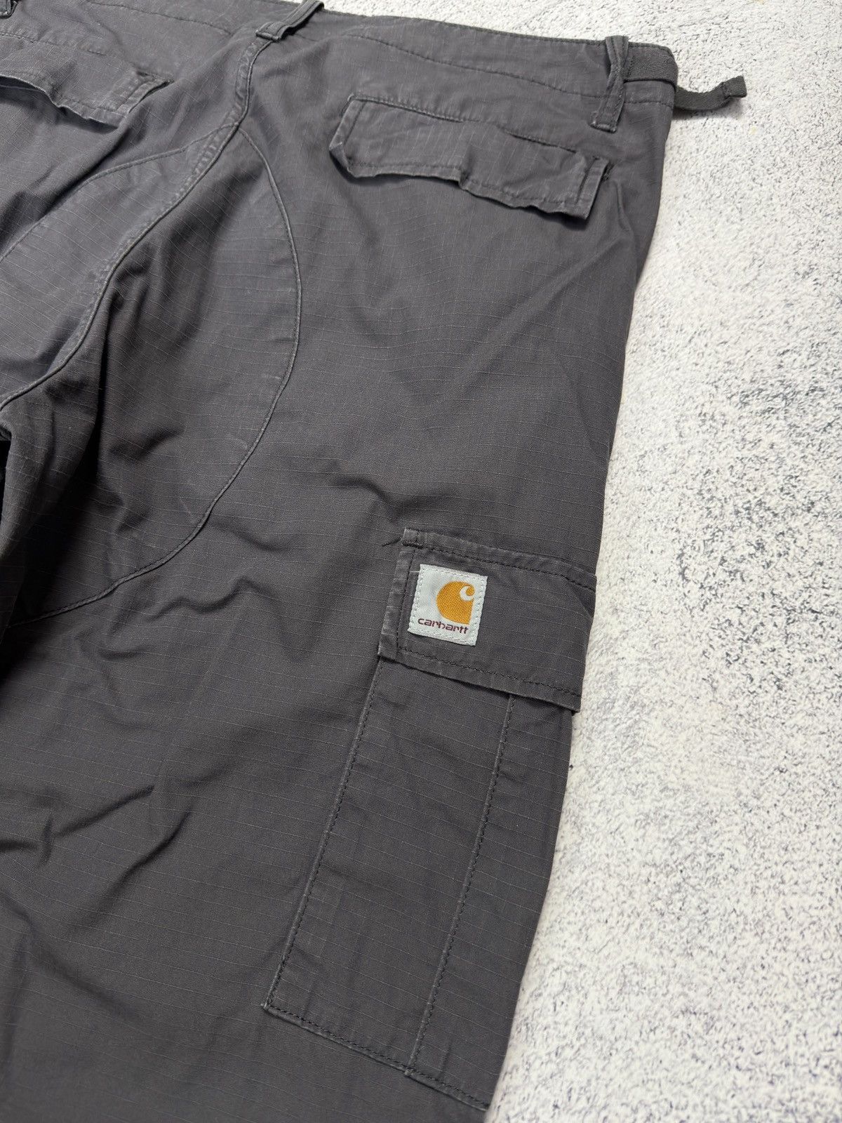 Carhartt Vintage Carhartt WIP Aviation Cargo Pants Workwear Trousers Size US 33 - 5 Thumbnail