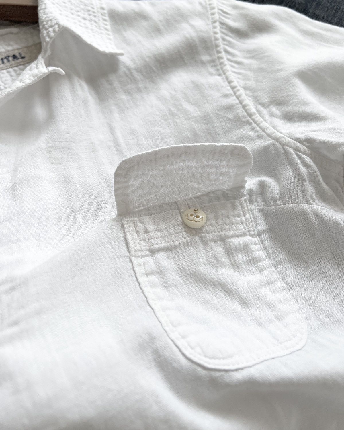 VINTAGE KAPITAL BUTTON US NAVY SHIRT