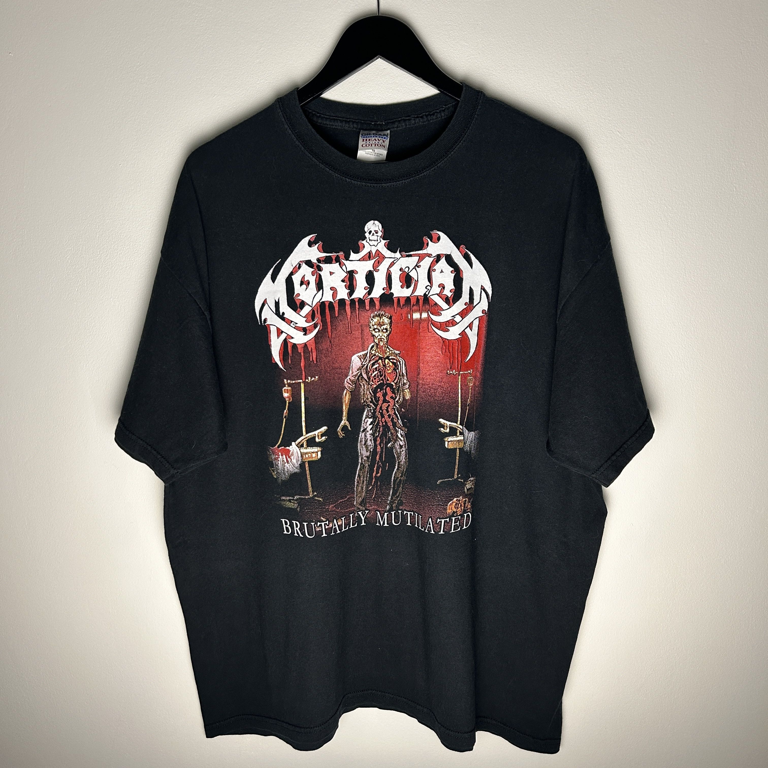 Band Tees Vintage Mortician Brutally Mutilated Band T-shirt Size US XL / EU 56 / 4 - 1 Thumbnail