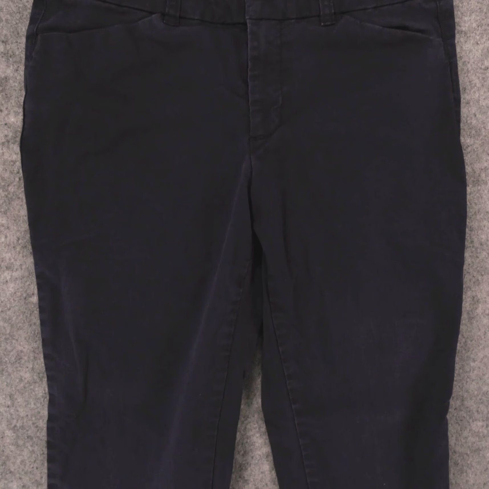 Gap Gap Khakis Pants Womens 2 Reg Stretch Chino Flat Front Navy Slim City Size 30" / US 8 / IT 44 - 3 Thumbnail