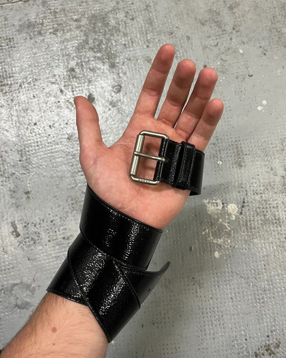 Gucci Gucci Black Minimalist Leather Belt Size ONE SIZE - 3 Thumbnail