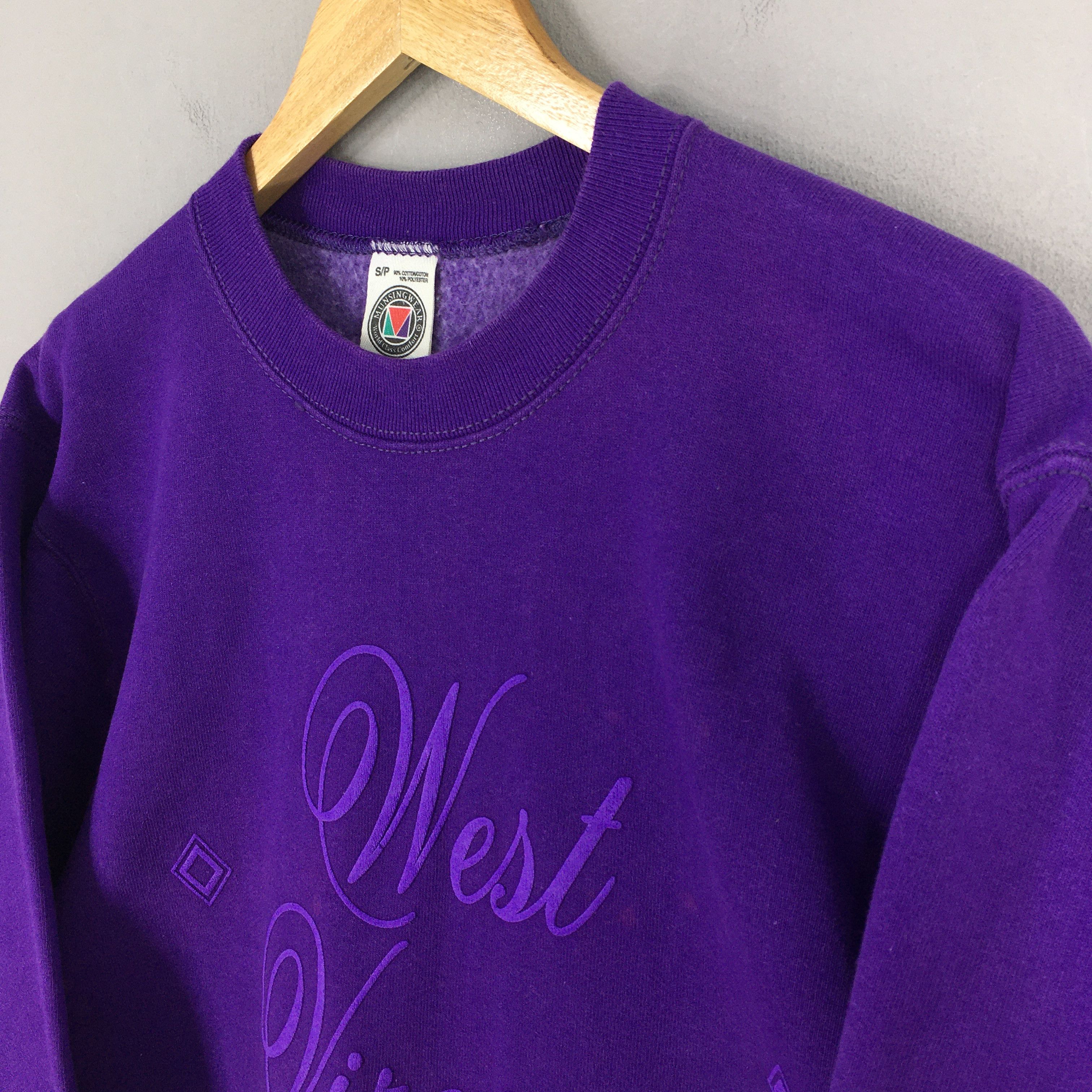 NCAA Vintage West Virginia Mountaineers Football Sweatshirt Small Size US S / EU 44-46 / 1 - 3 Thumbnail